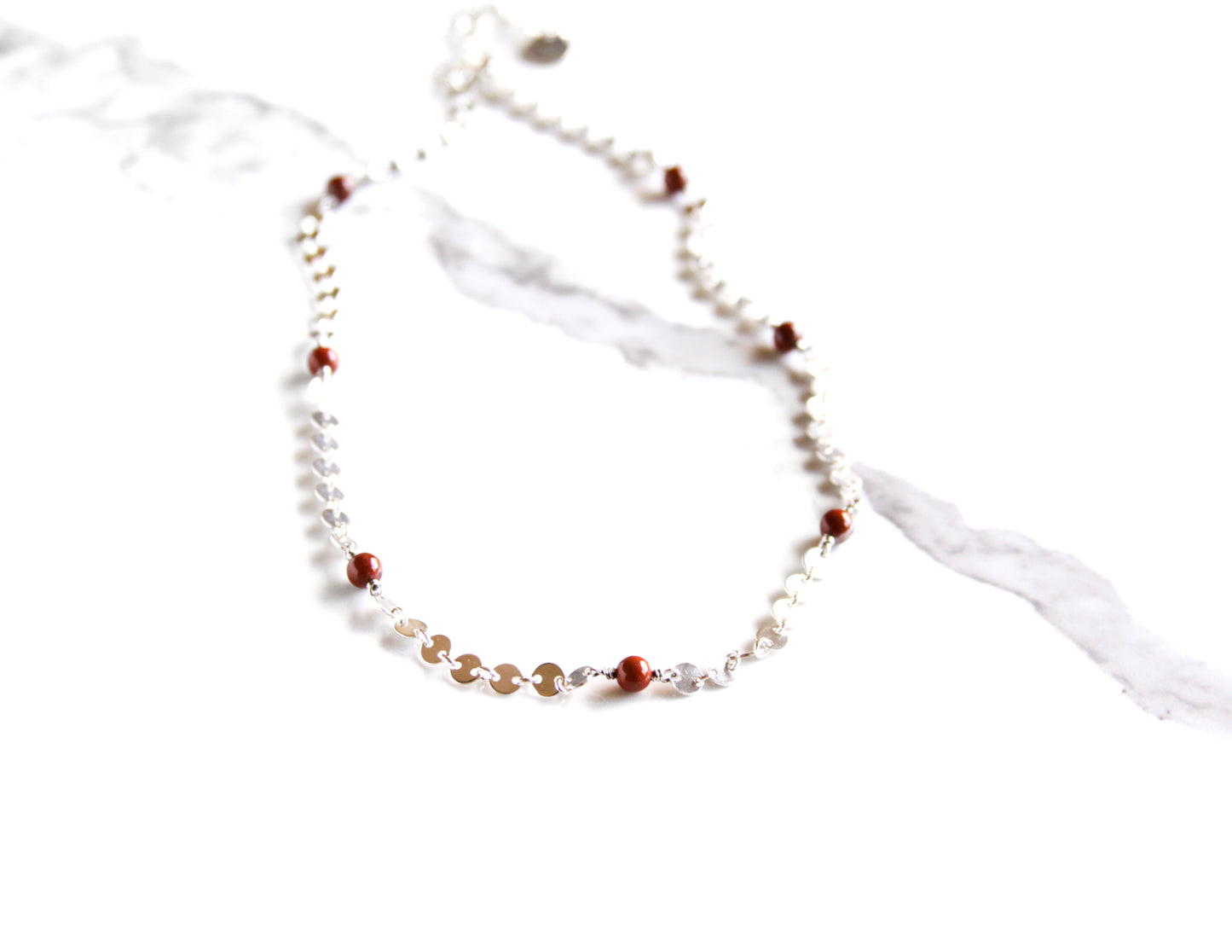 Ember Choker - Red Jasper-choker-Blue Hour Designs