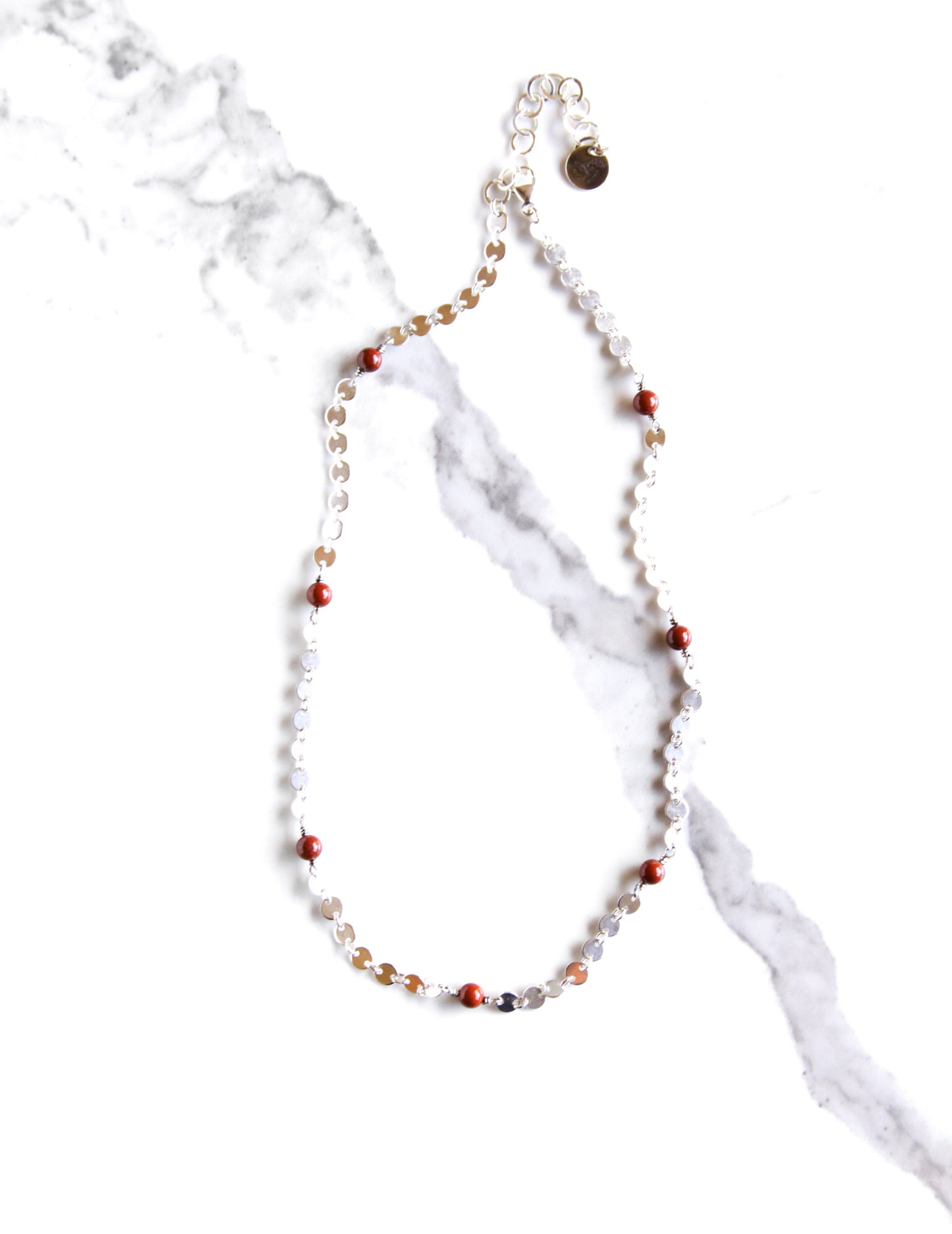Ember Choker - Red Jasper-choker-Blue Hour Designs