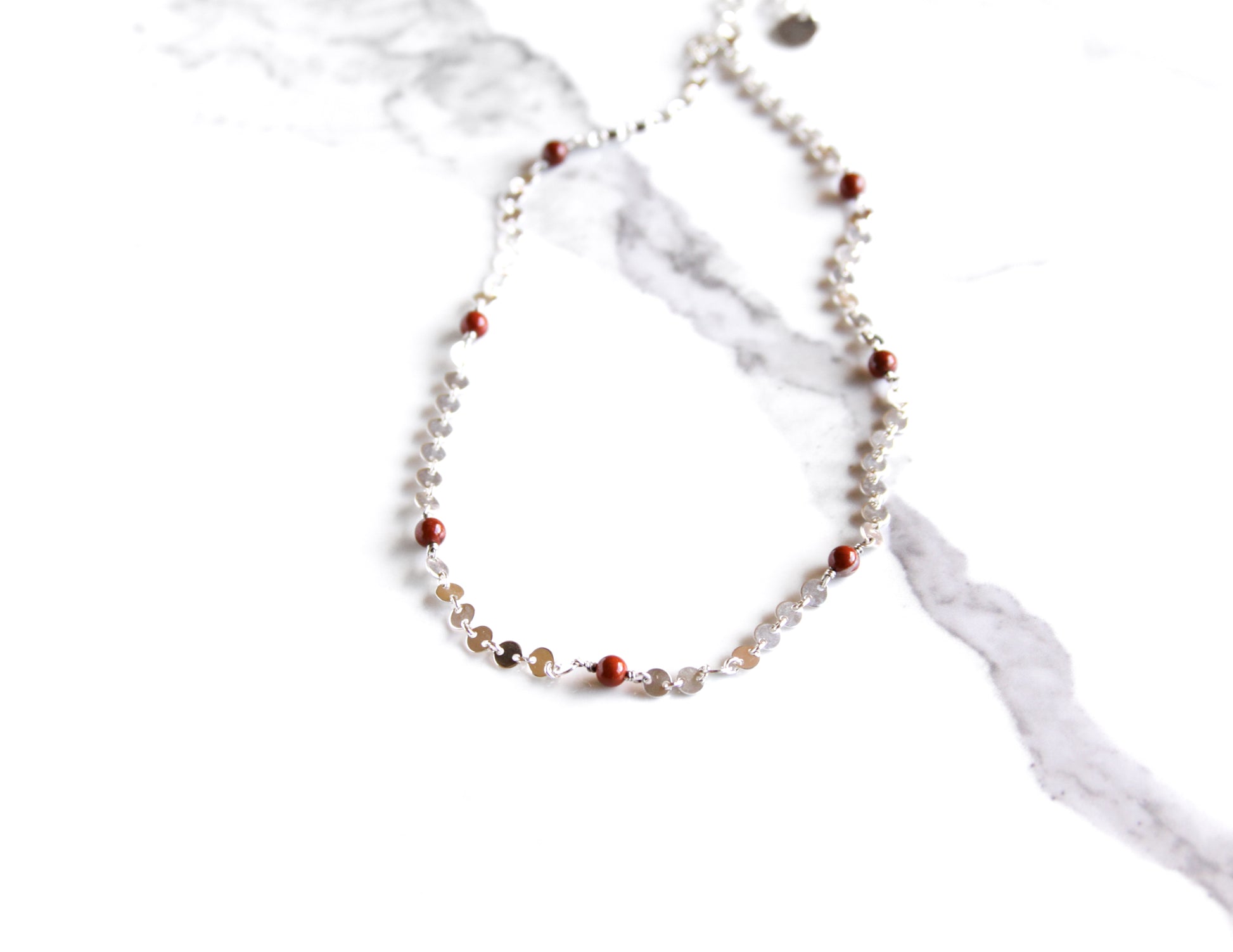 Ember Choker - Red Jasper-choker-Blue Hour Designs