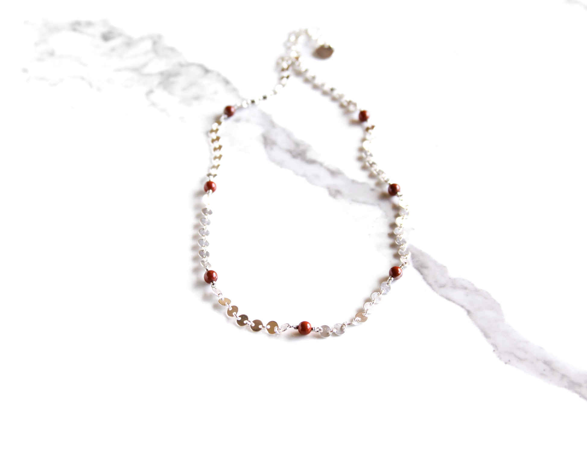 Ember Choker - Red Jasper-choker-Blue Hour Designs