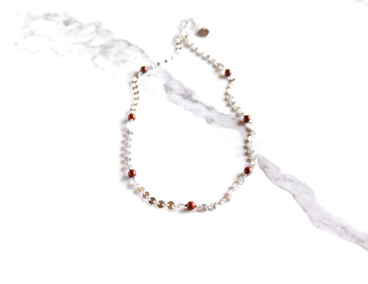Ember Choker - Red Jasper-choker-Blue Hour Designs