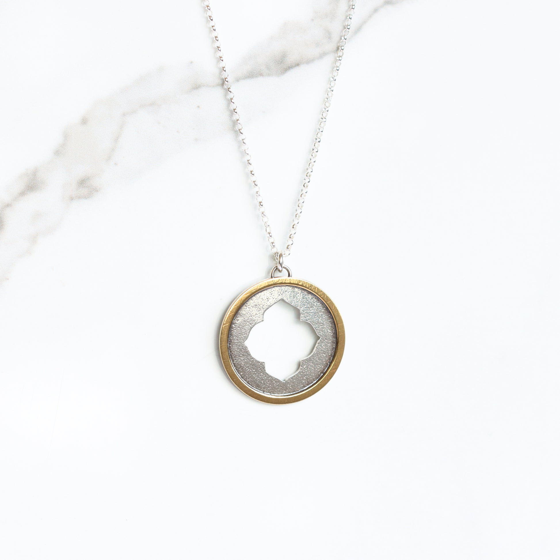 Farah Necklace-pendant necklace-Blue Hour Designs
