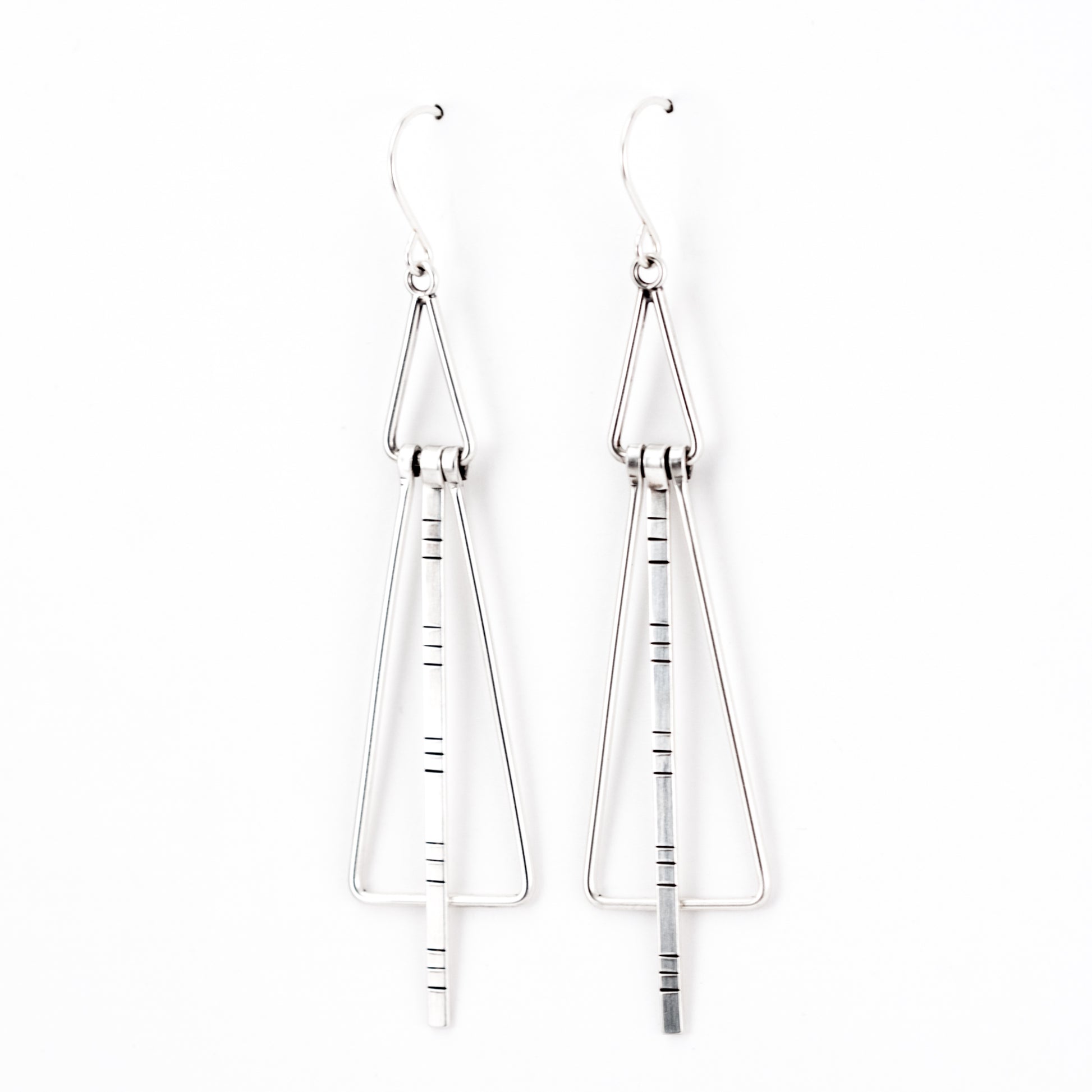 Flare Earrings-dangle earrings-Blue Hour Designs