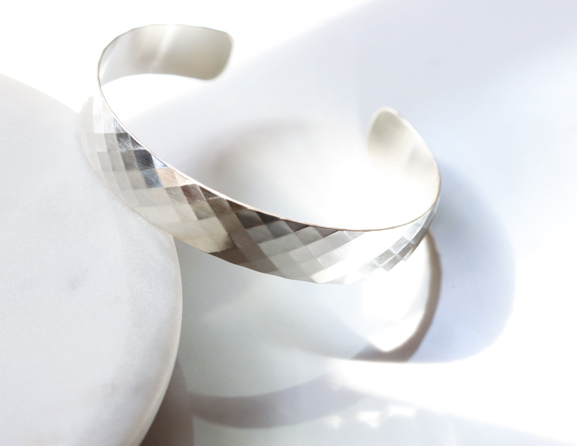 Fractal Cuff-cuff bracelet-Blue Hour Designs