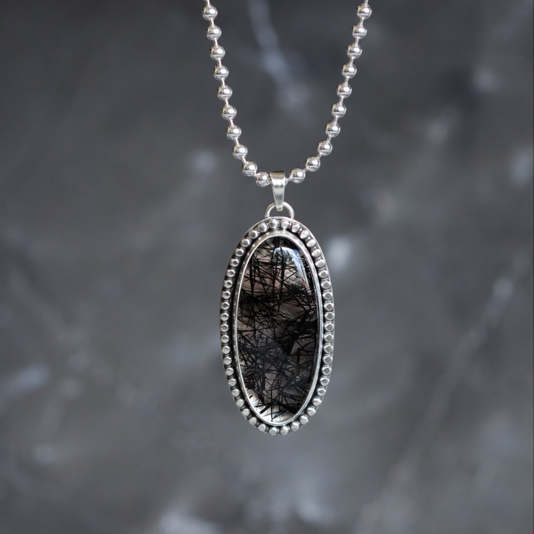 Glacier Necklace 2 - OOAK-pendant necklace-Blue Hour Designs