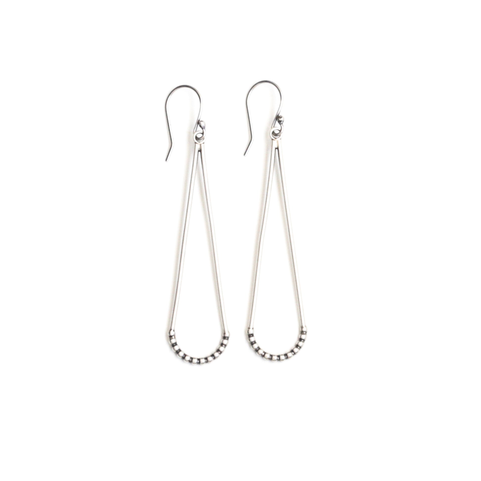 Hammock Earrings-dangle earrings-Blue Hour Designs