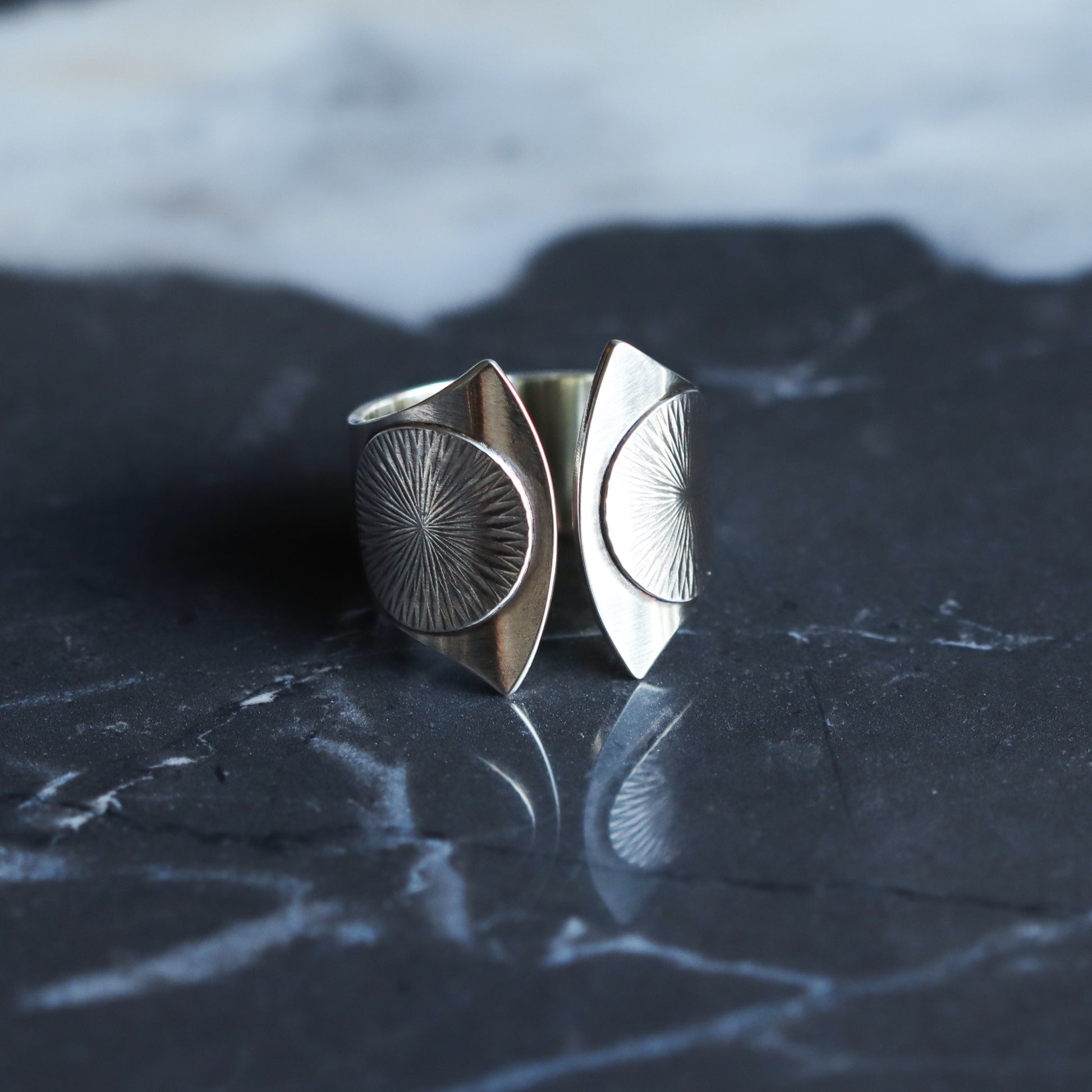 Helios Ring-cocktail ring-Blue Hour Designs