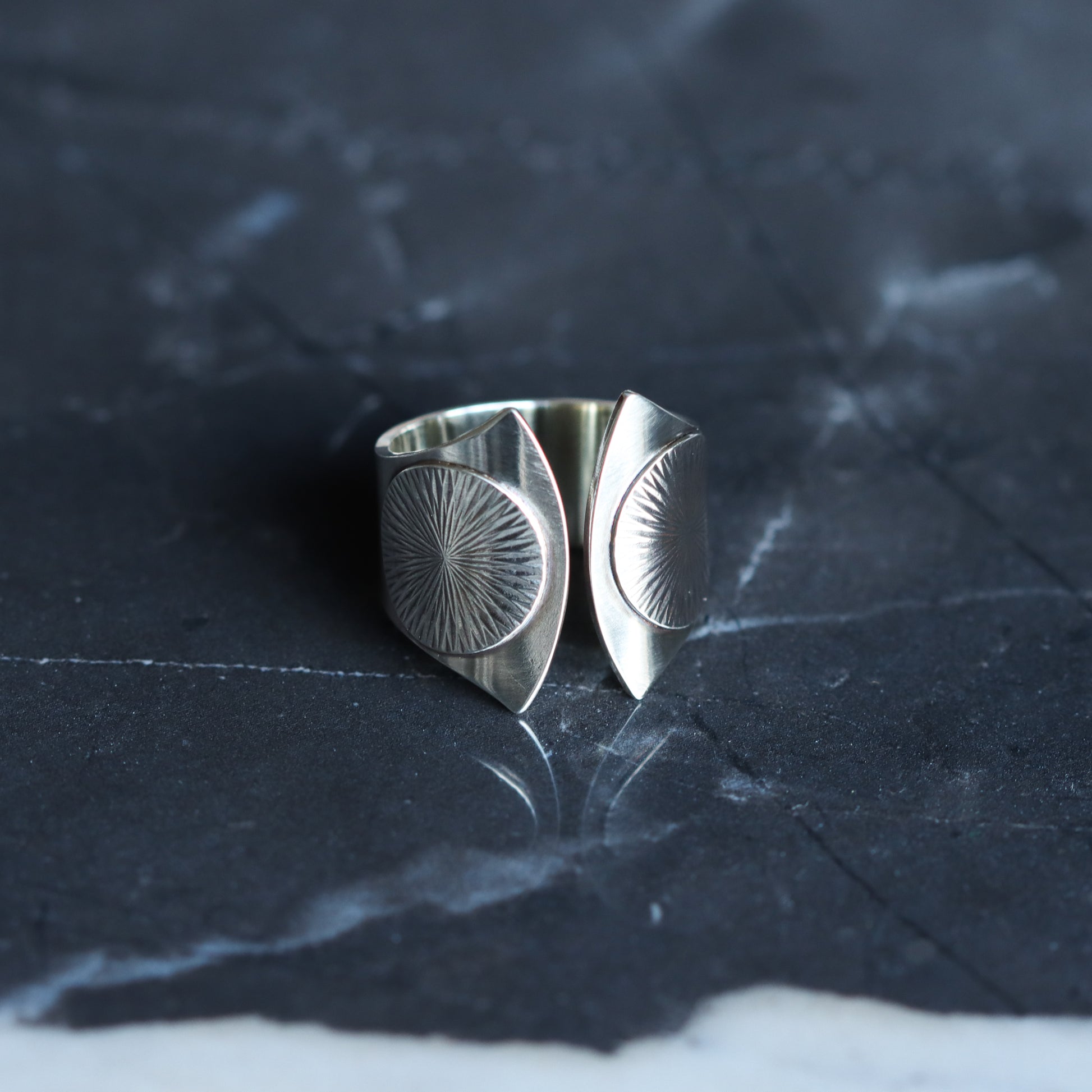 Helios Ring-cocktail ring-Blue Hour Designs