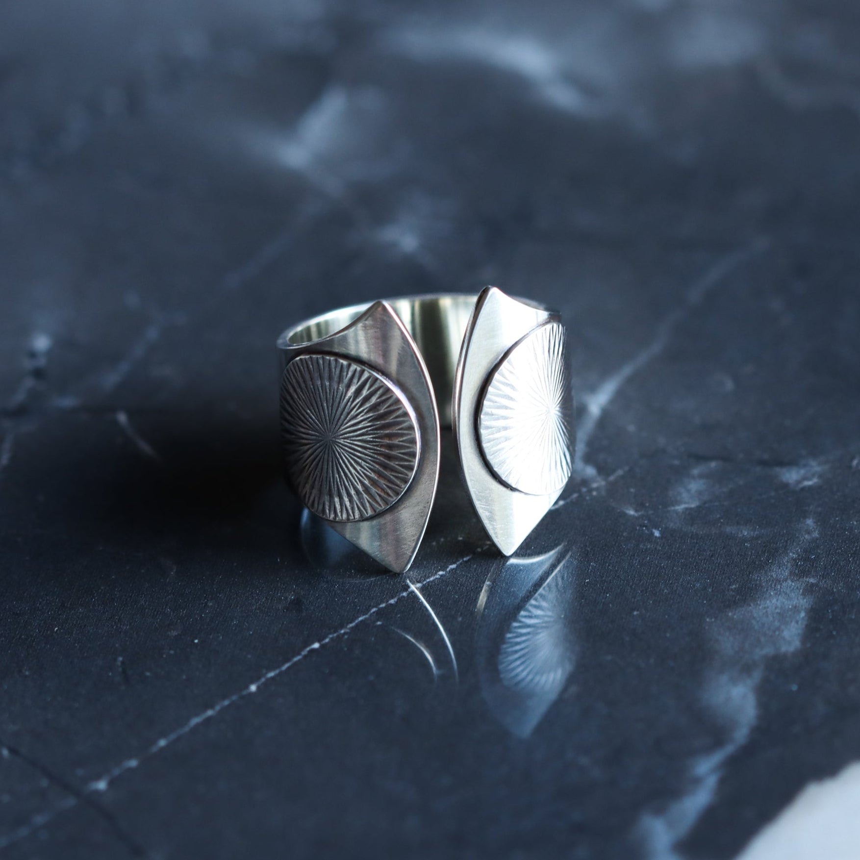 Helios Ring-cocktail ring-Blue Hour Designs