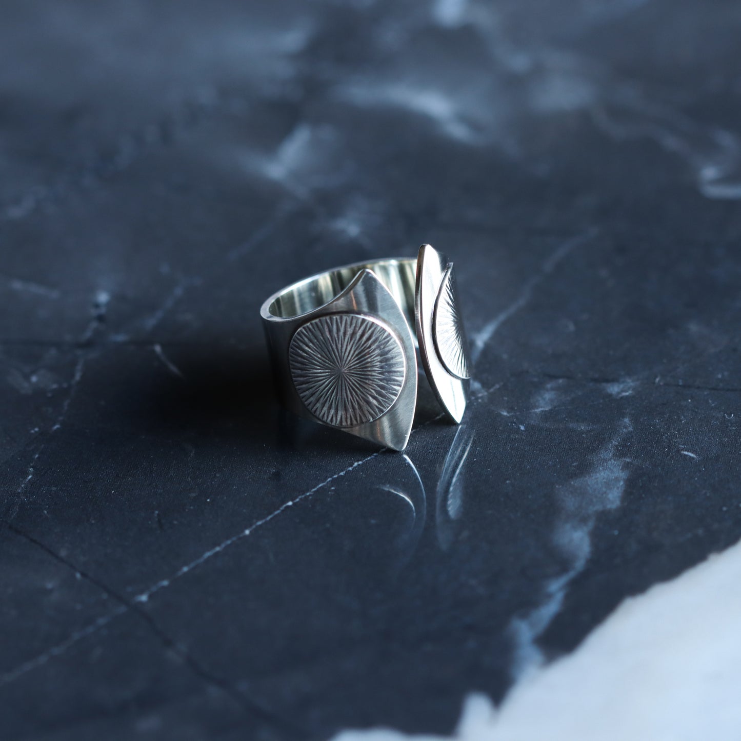 Helios Ring-cocktail ring-Blue Hour Designs