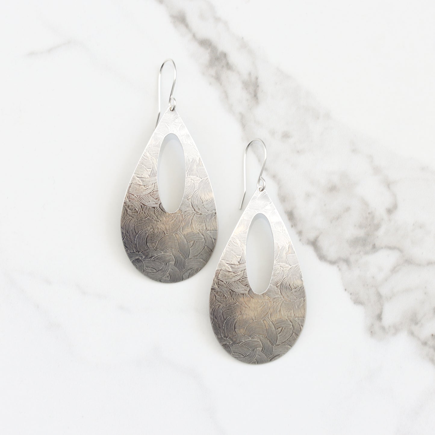 Wheat Fields Earrings - Silver