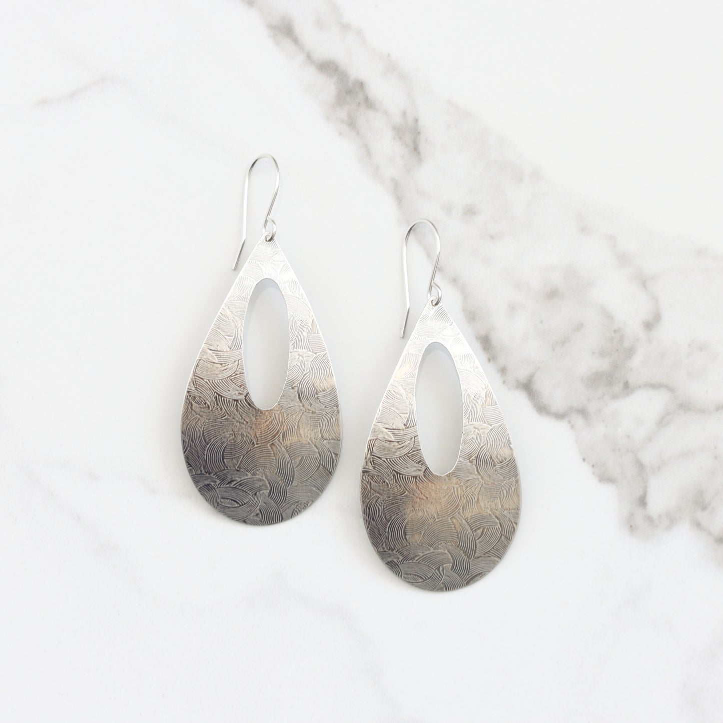 Wheat Fields Earrings - Silver