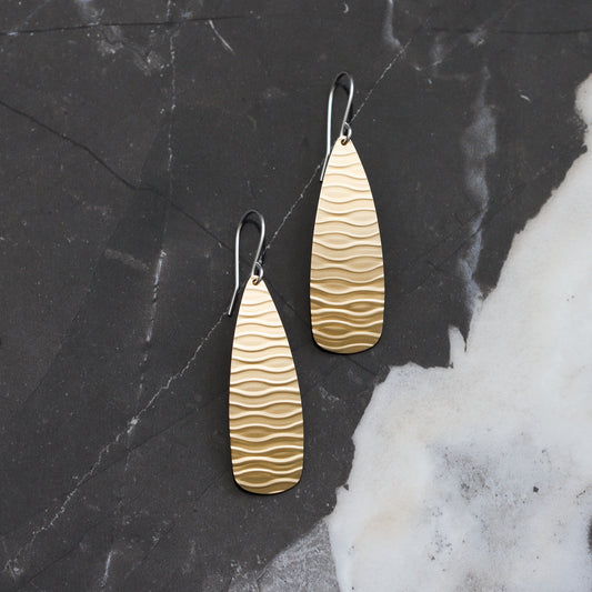Soledad Earrings - Brass