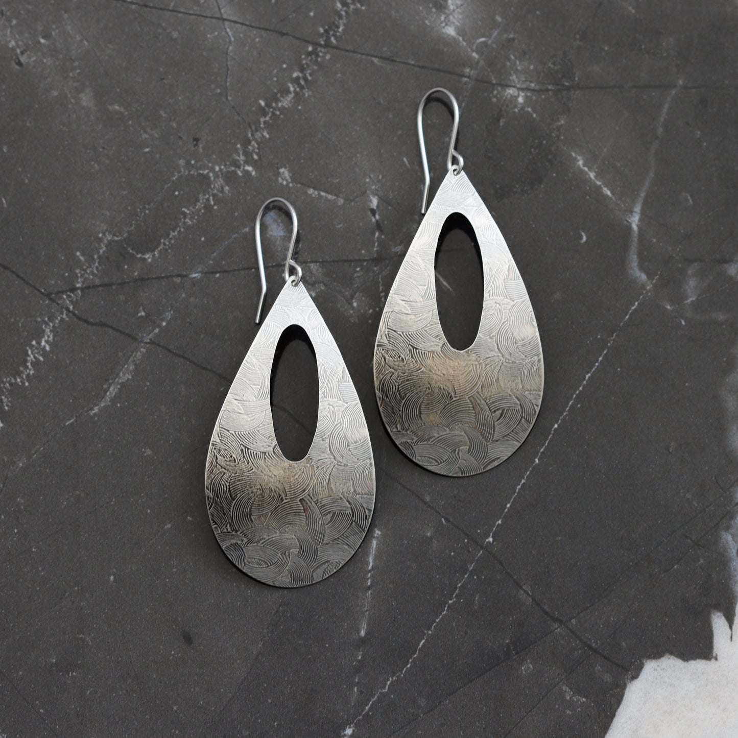 Wheat Fields Earrings - Silver