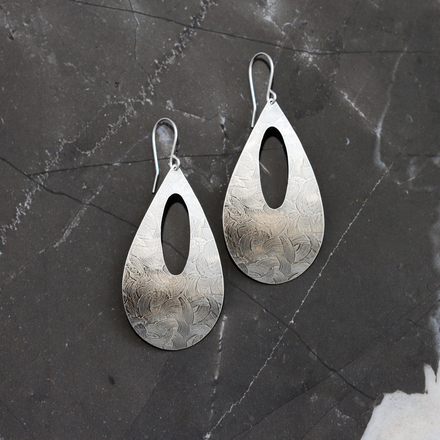 Wheat Fields Earrings - Silver
