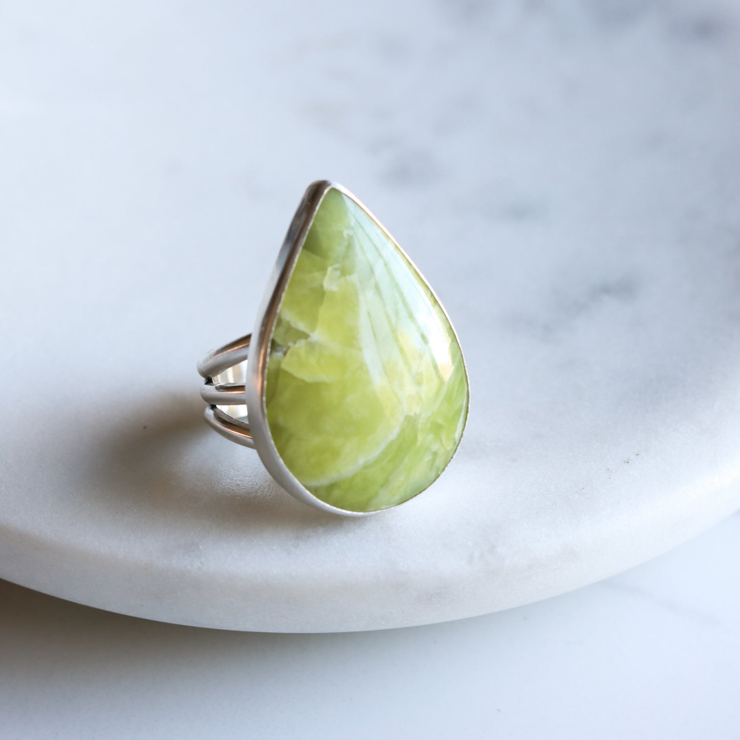 Serpentine Ring 1 - OOAK - Size 7