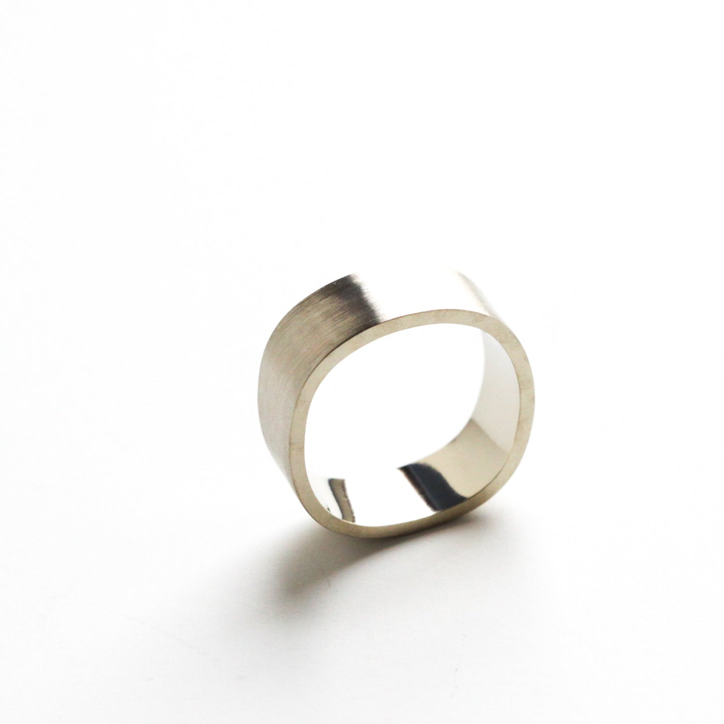 Duality Ring - White Gold, Small