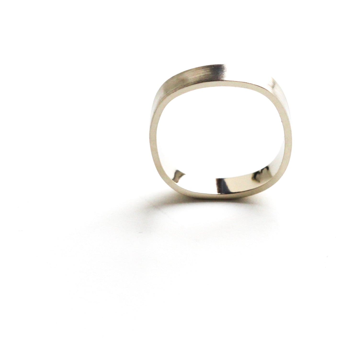 Duality Ring - White Gold, Small