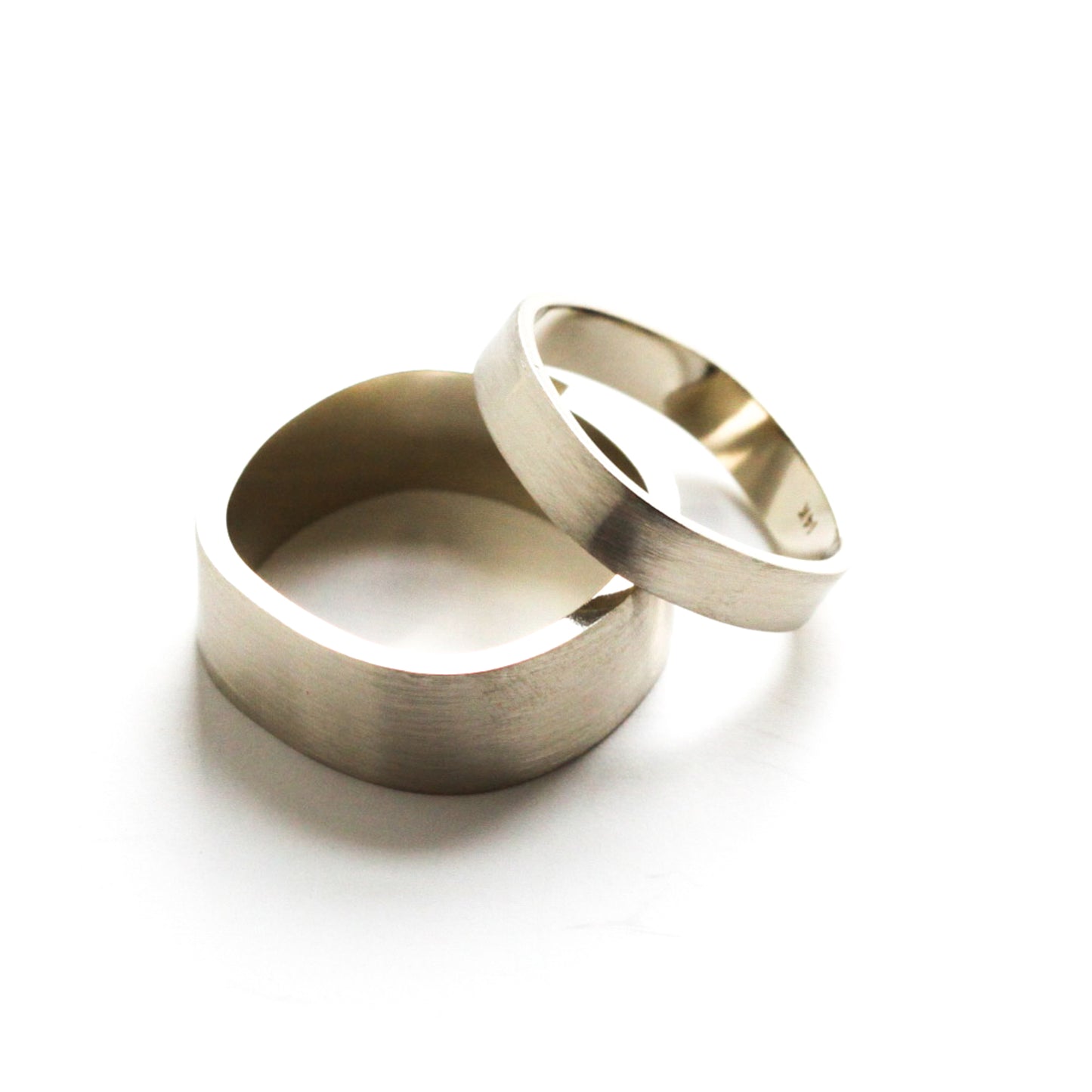 Duality Ring - White Gold, Small