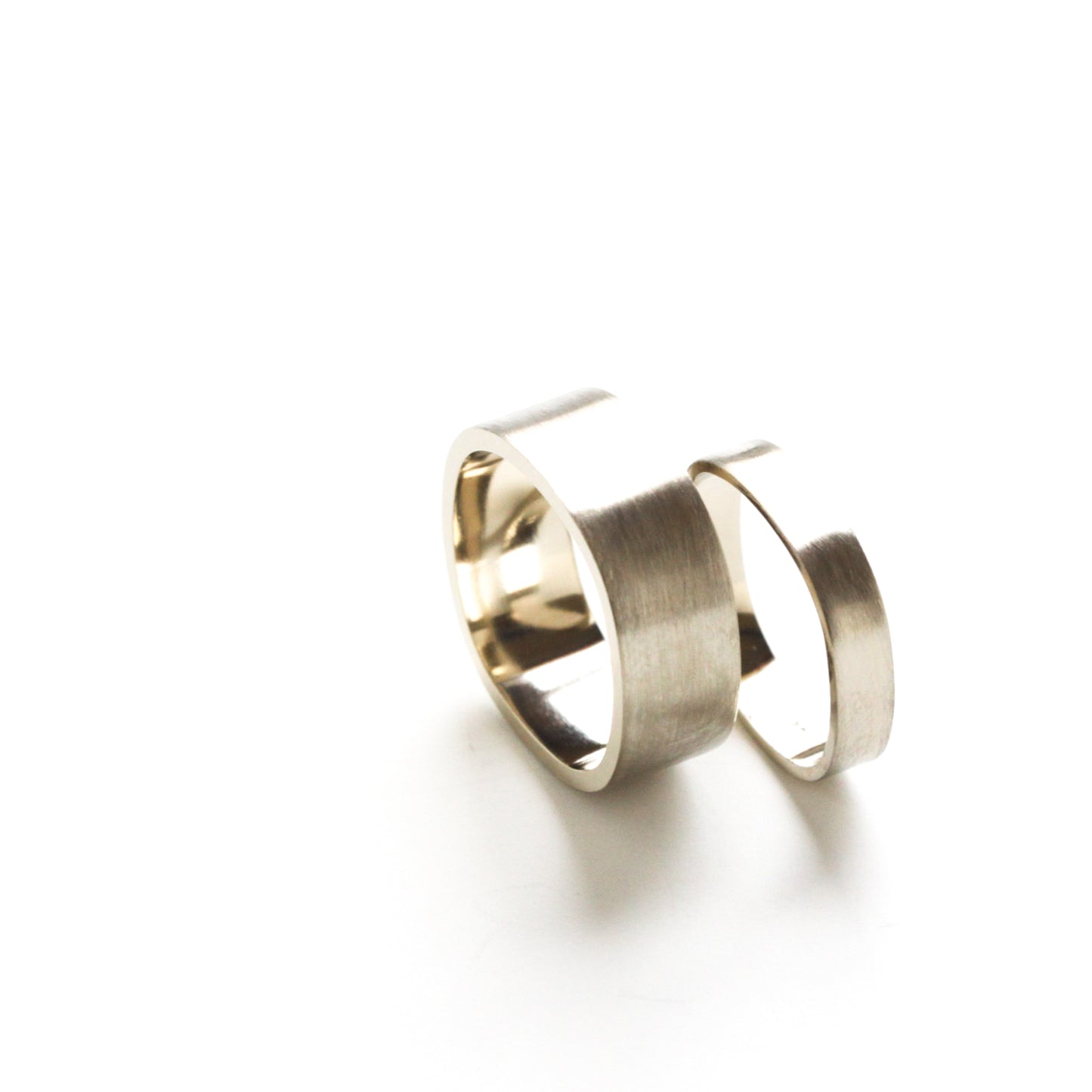 Duality Ring - White Gold, Small