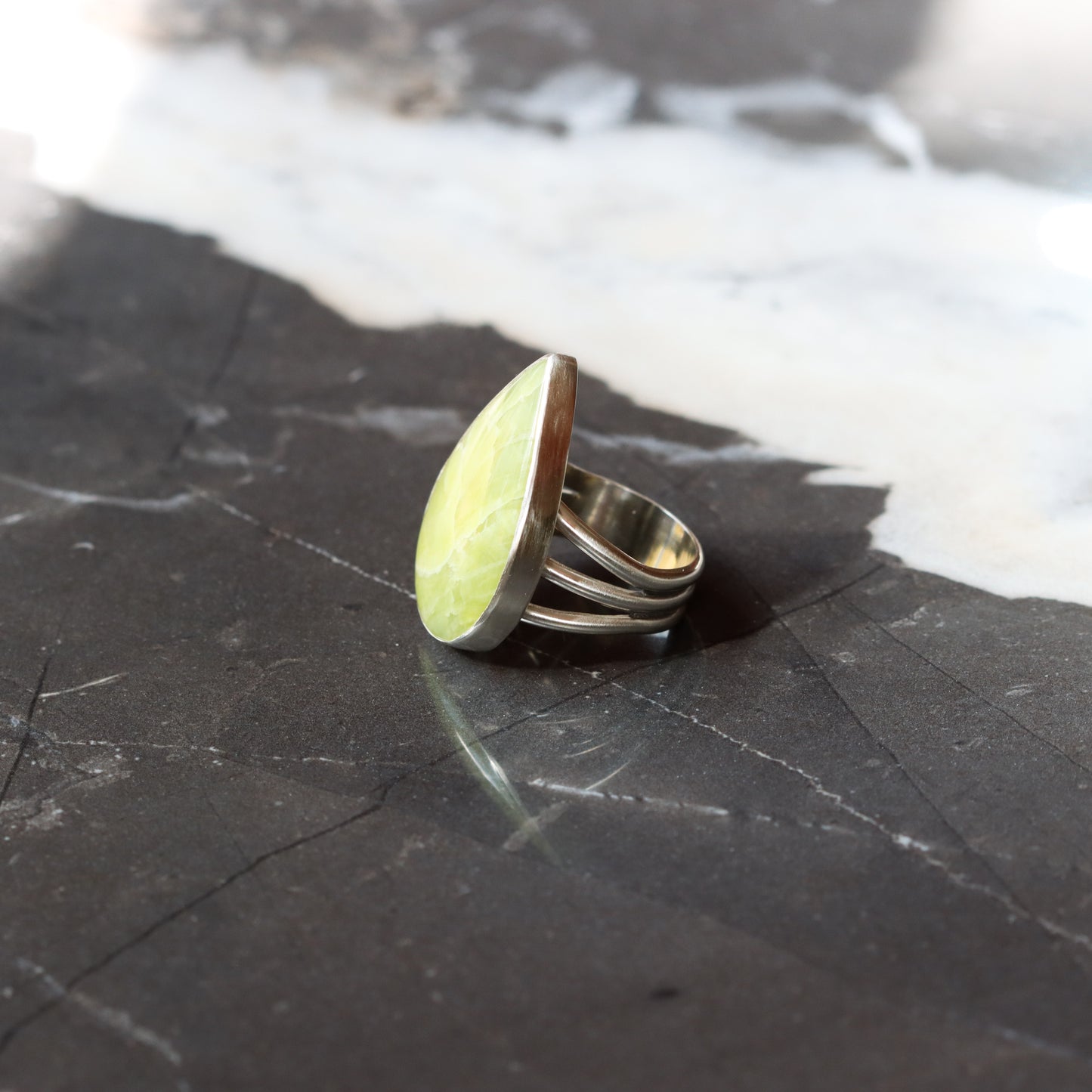 Serpentine Ring 1 - OOAK - Size 7