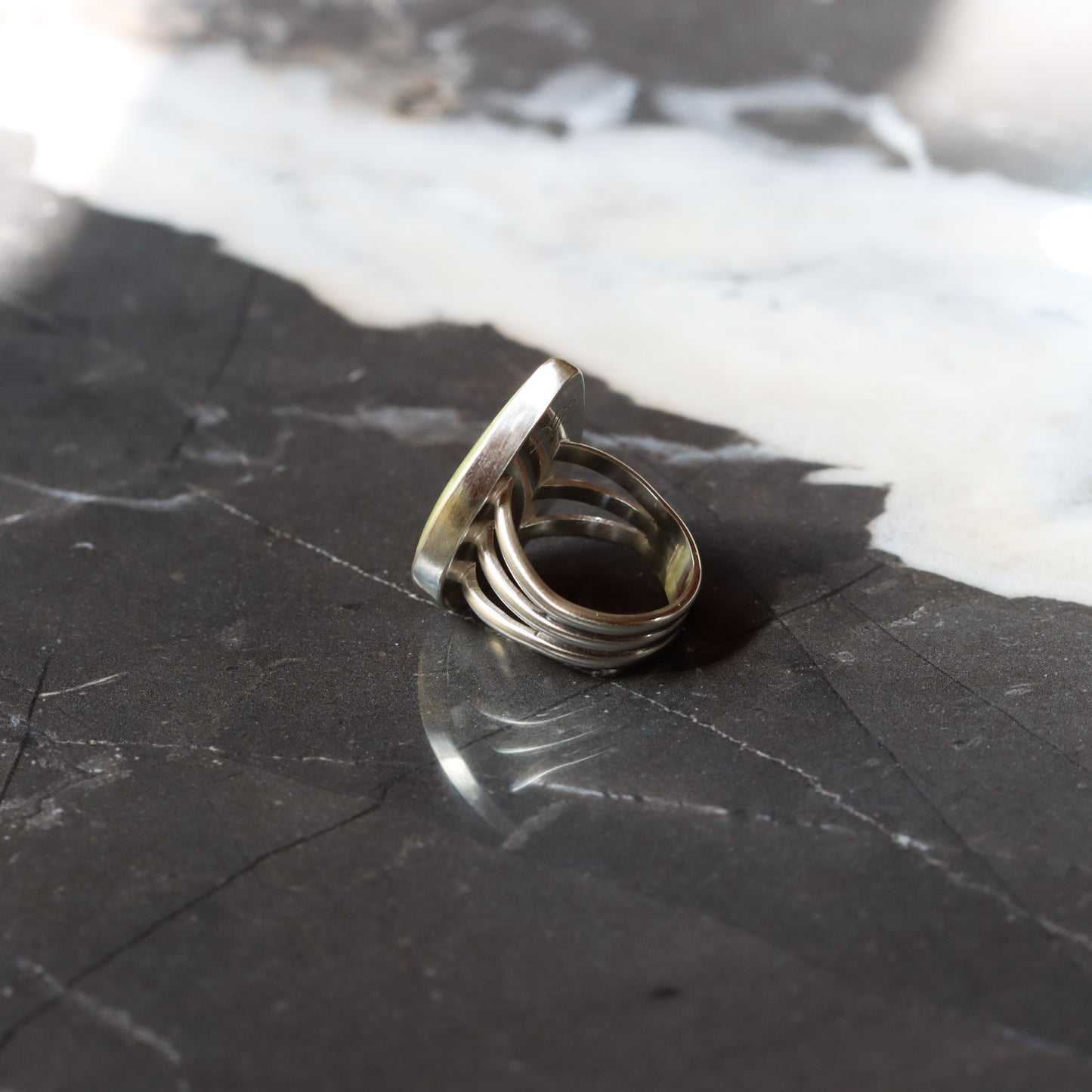 Serpentine Ring 1 - OOAK - Size 7