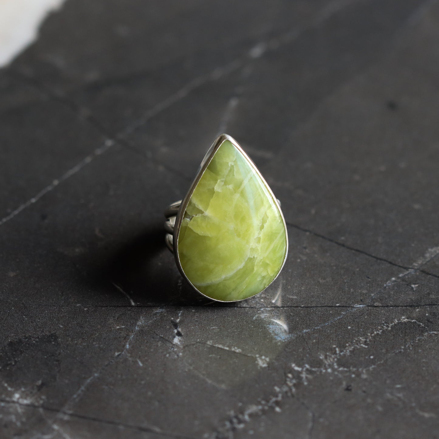 Serpentine Ring 1 - OOAK - Size 7