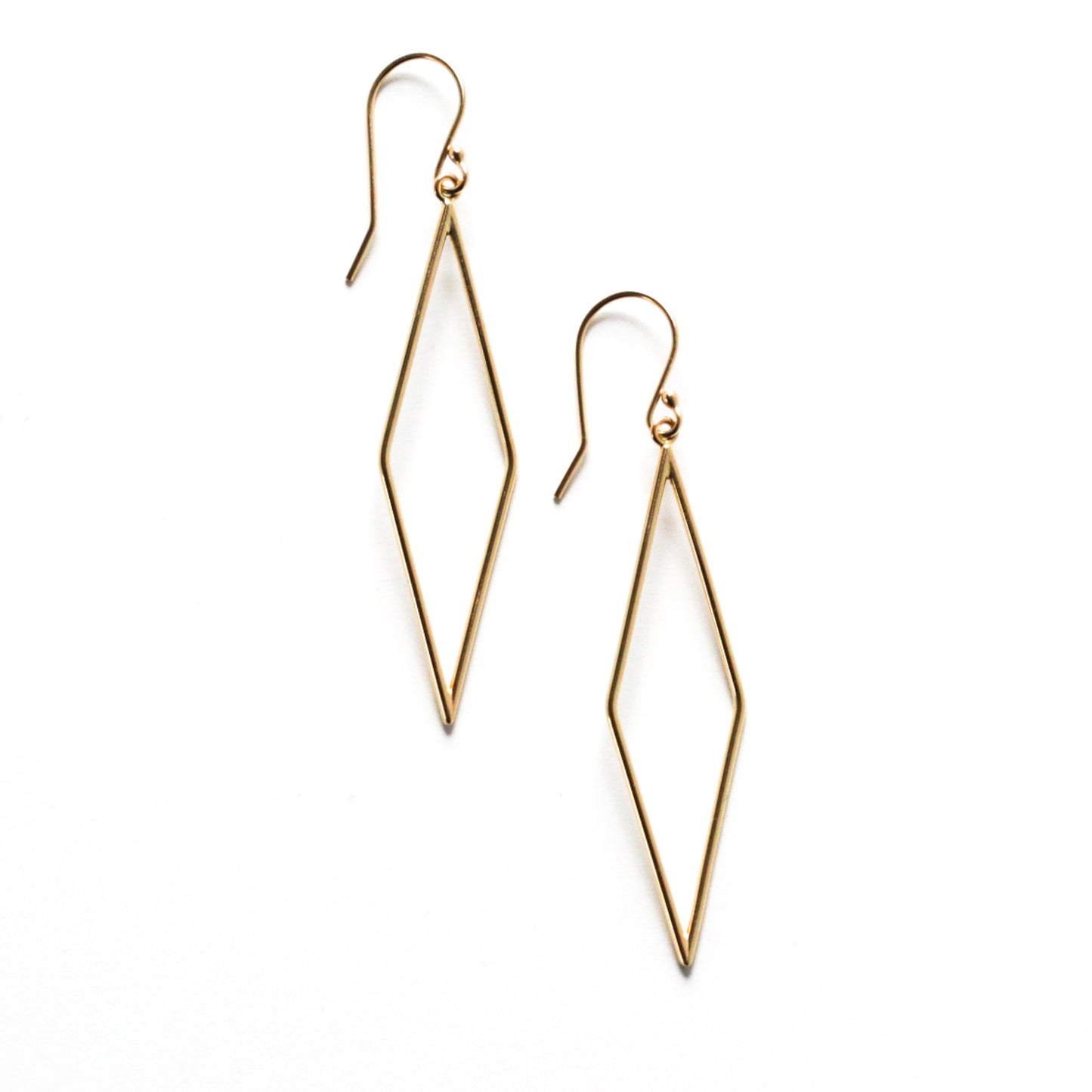 Geometric Earrings - 14KY Gold