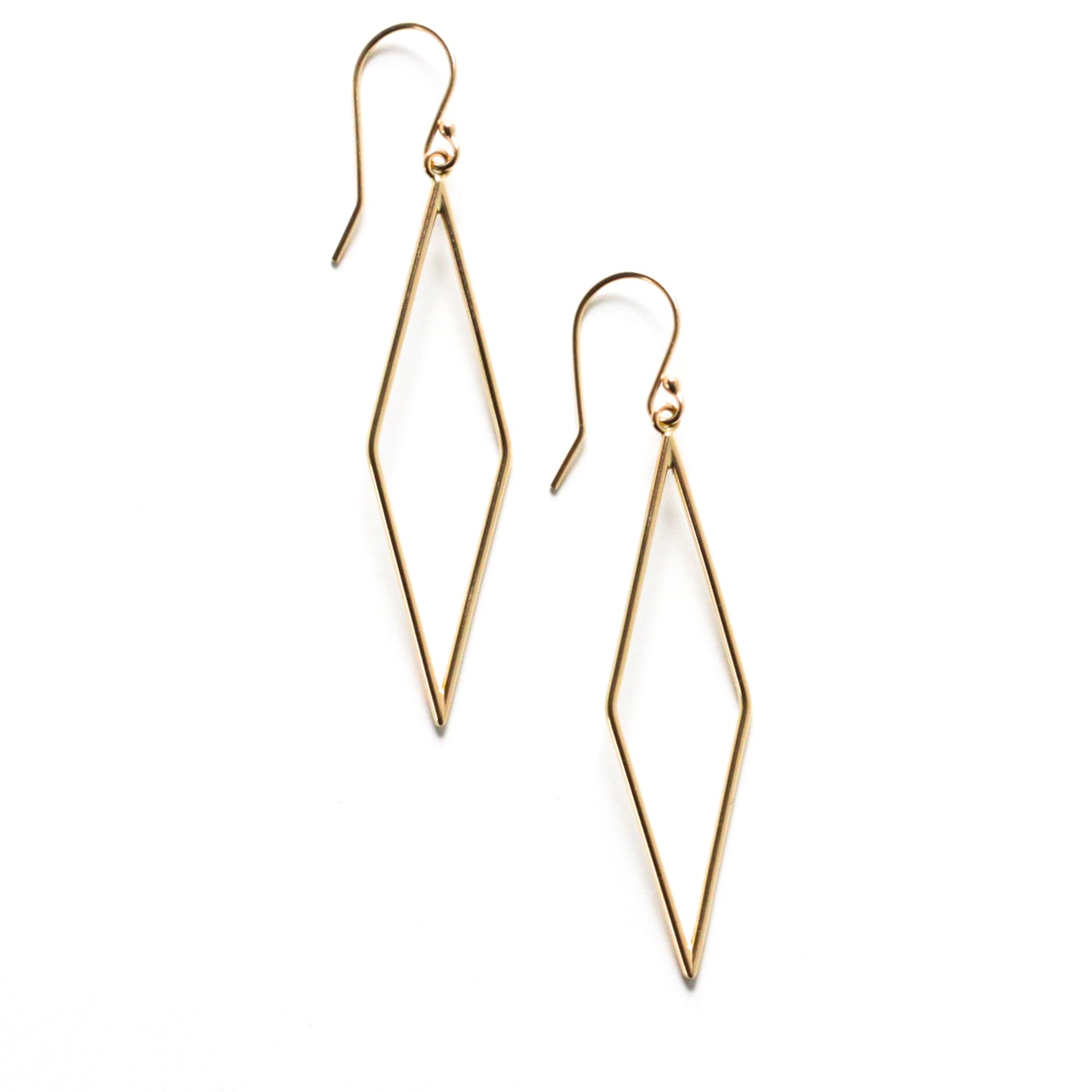 Geometric Earrings - 14KY Gold