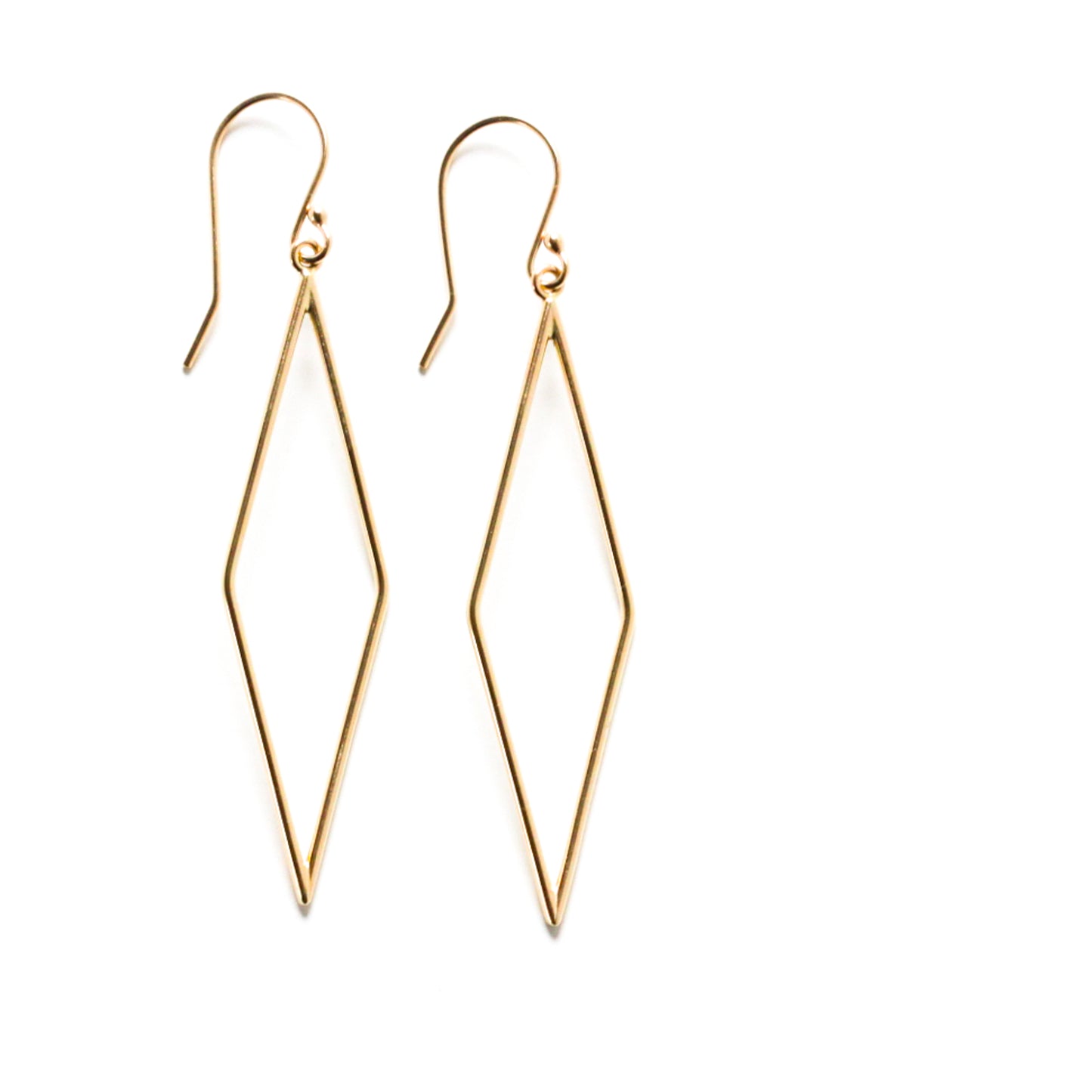 Geometric Earrings - 14KY Gold
