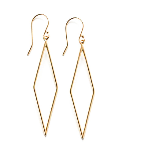 Geometric Earrings - 14KY Gold
