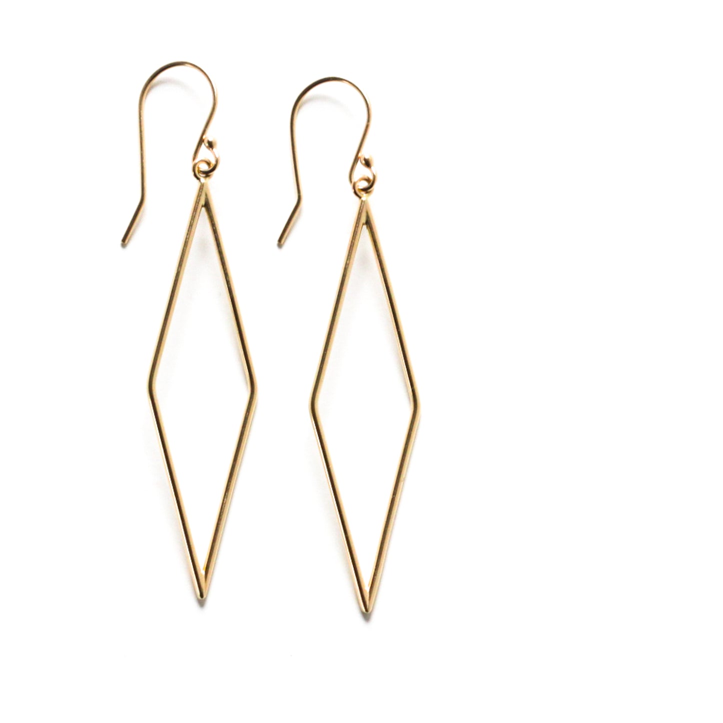 Geometric Earrings - 14KY Gold