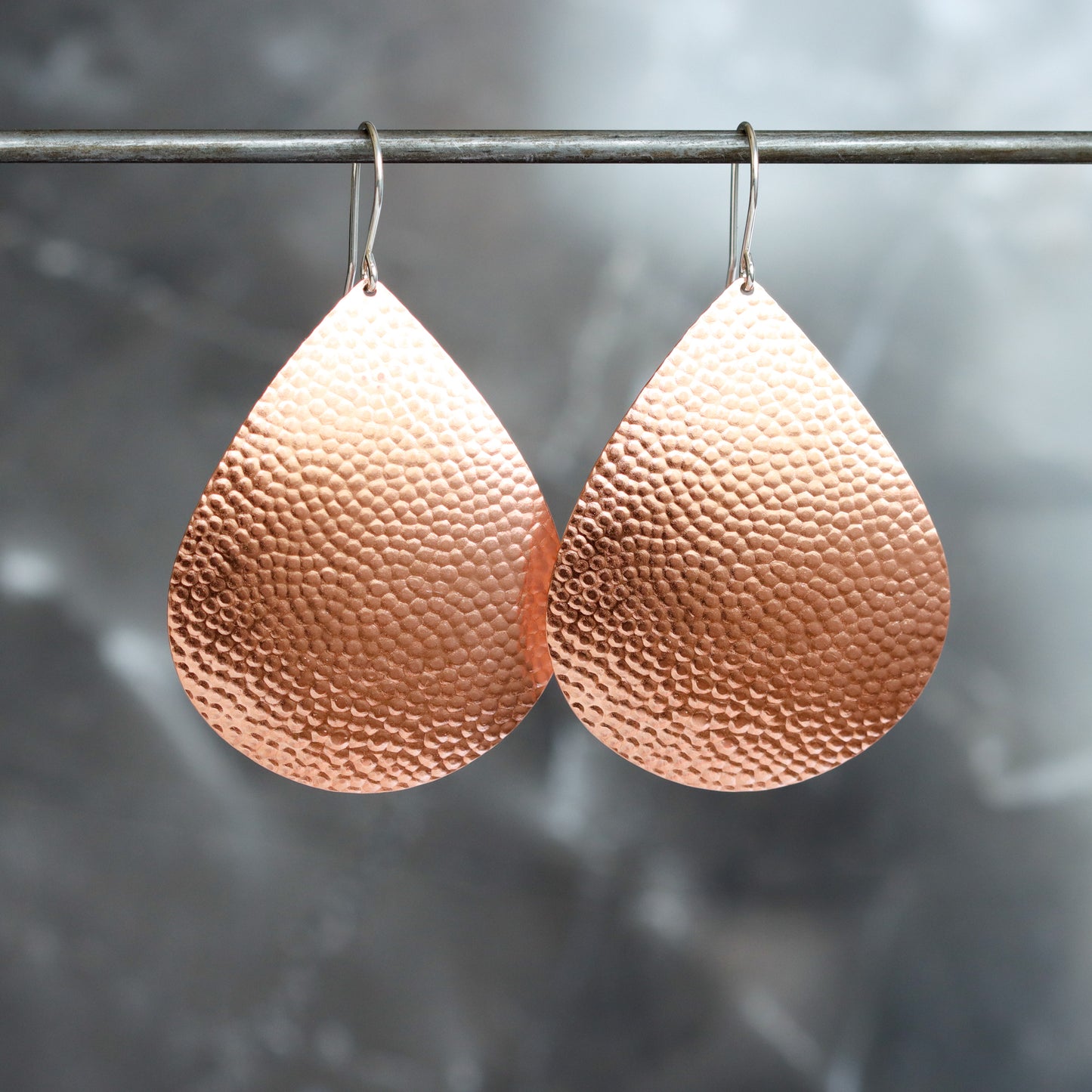 Juno Earrings - Copper, Large