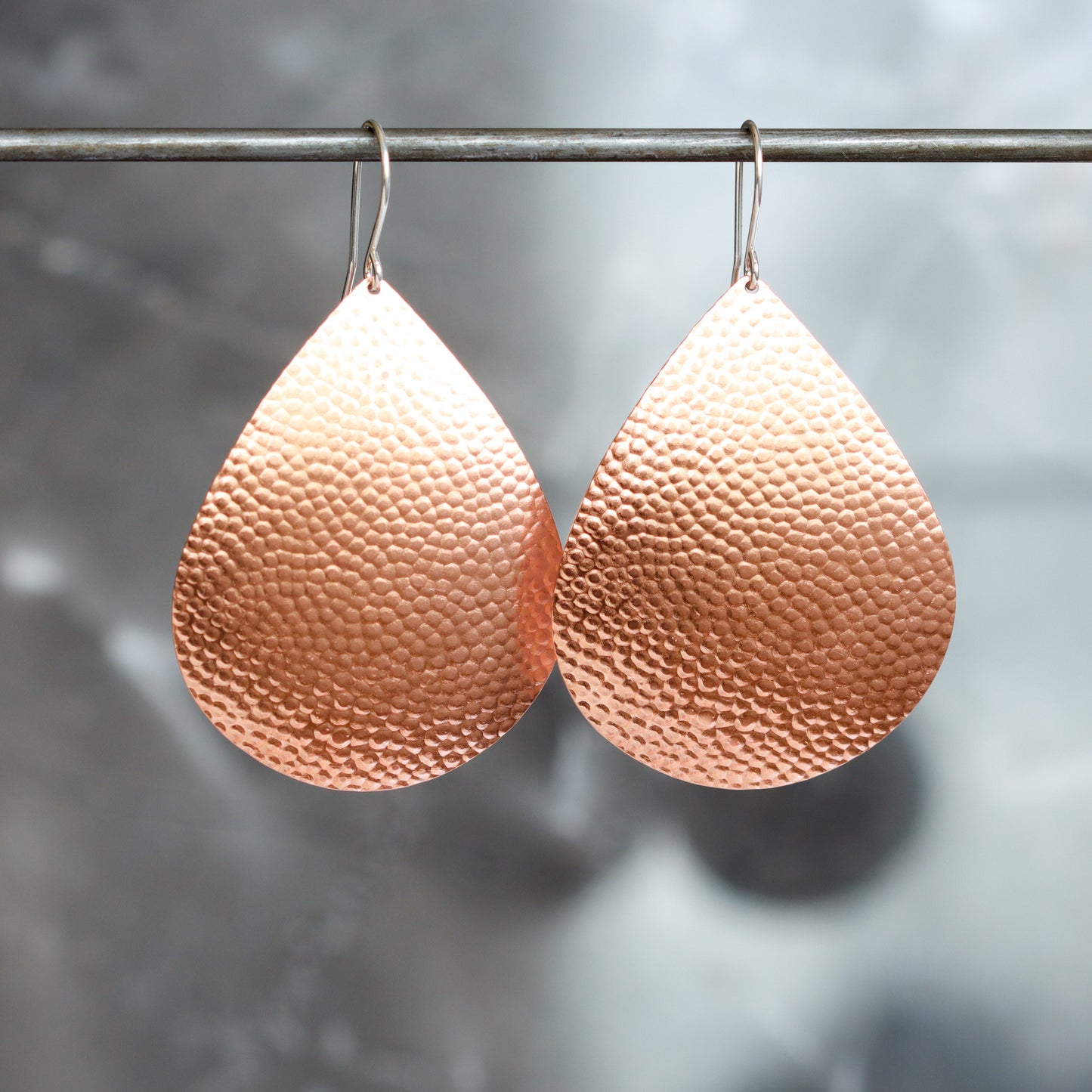 Juno Earrings - Copper, Large