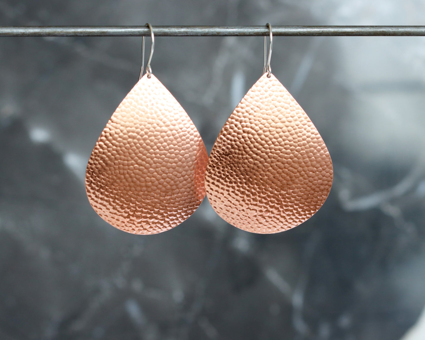 Juno Earrings - Copper, Large