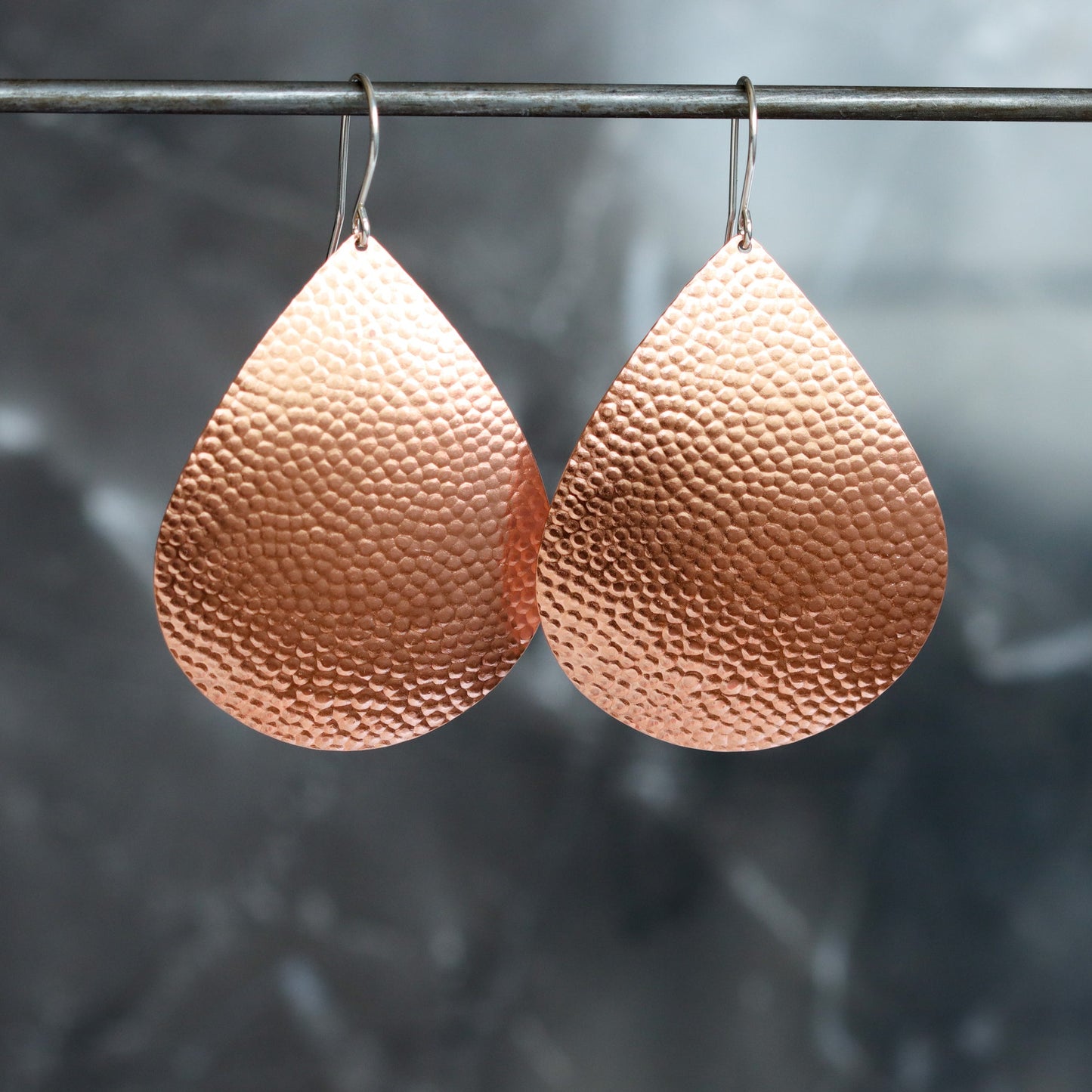 Juno Earrings - Copper, Large
