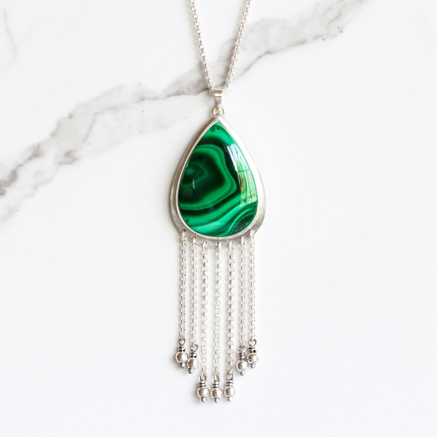 Primavera Fringe Necklace 2 - OOAK