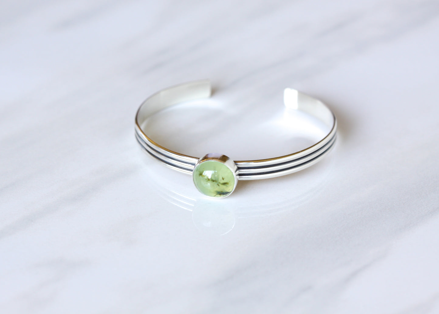 Prehnite Treble Cuff