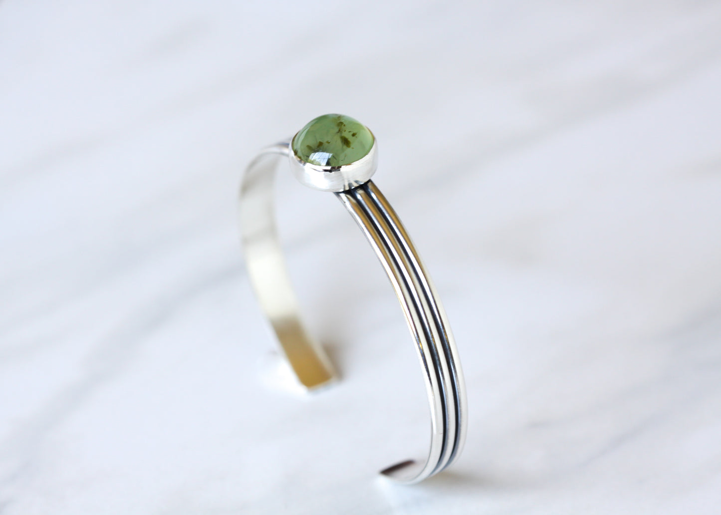 Prehnite Treble Cuff