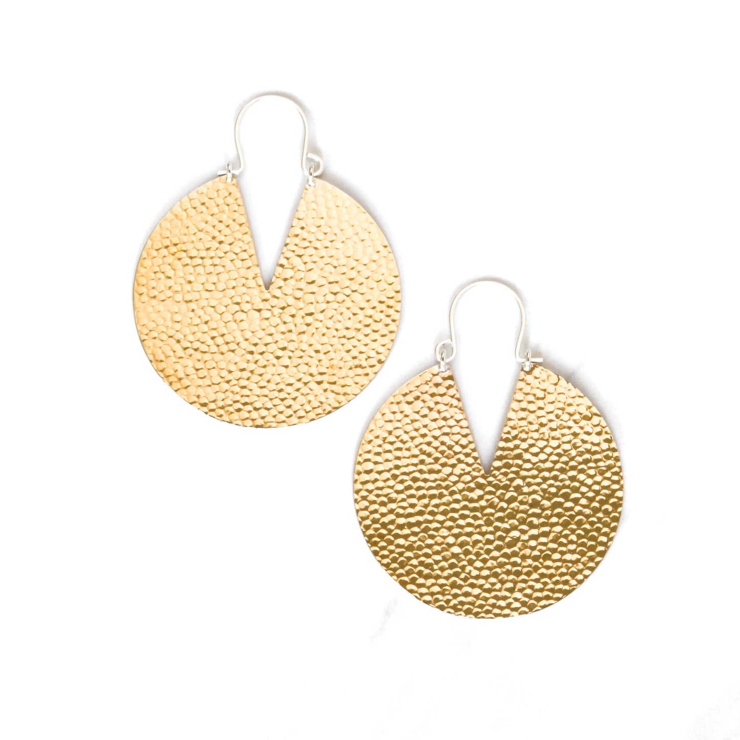 Iya Earrings - Brass, Large