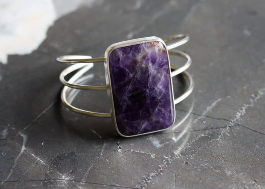 Indigo Cuff - OOAK-cuff bracelet-Blue Hour Designs