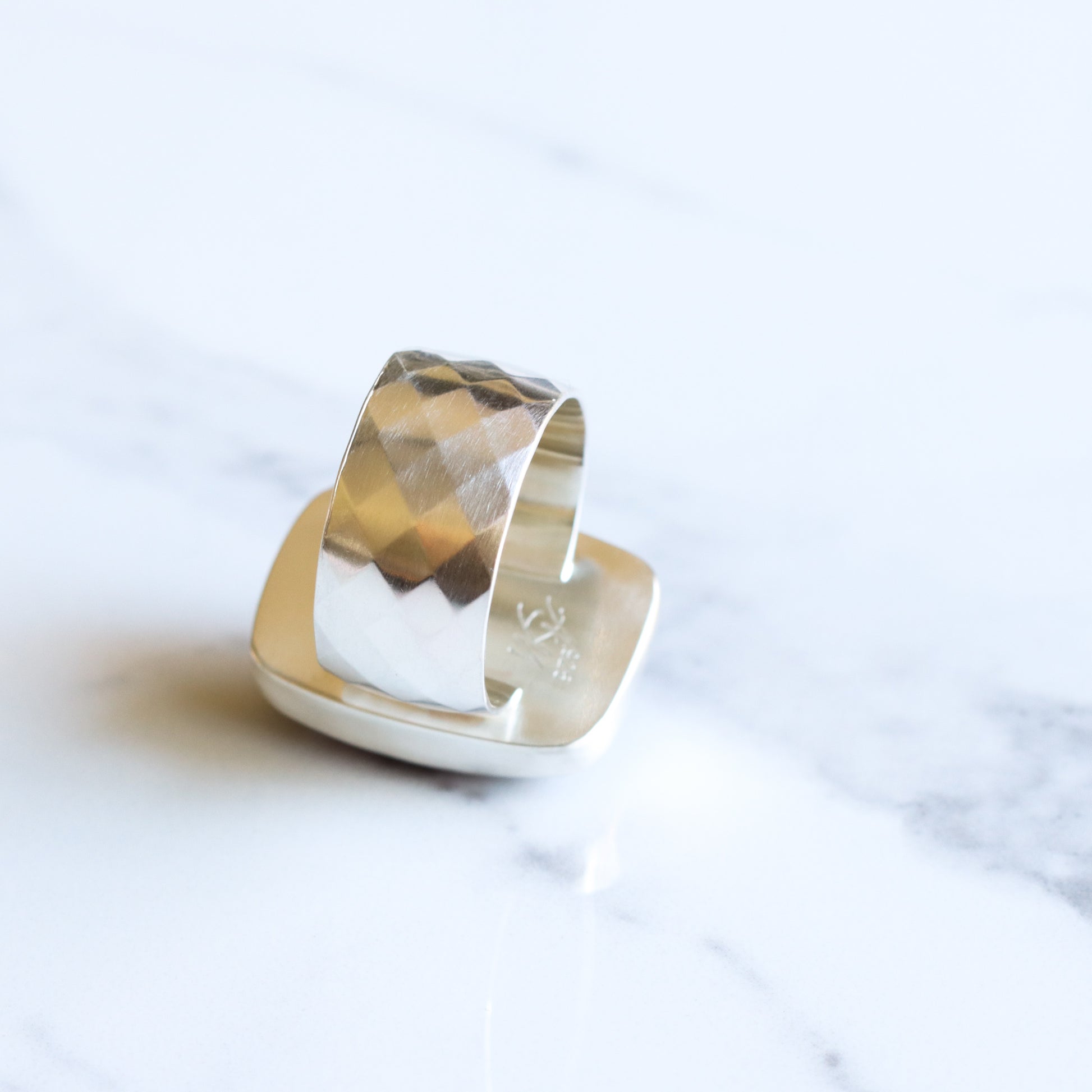 Indigo Ring - OOAK-cocktail ring-Blue Hour Designs