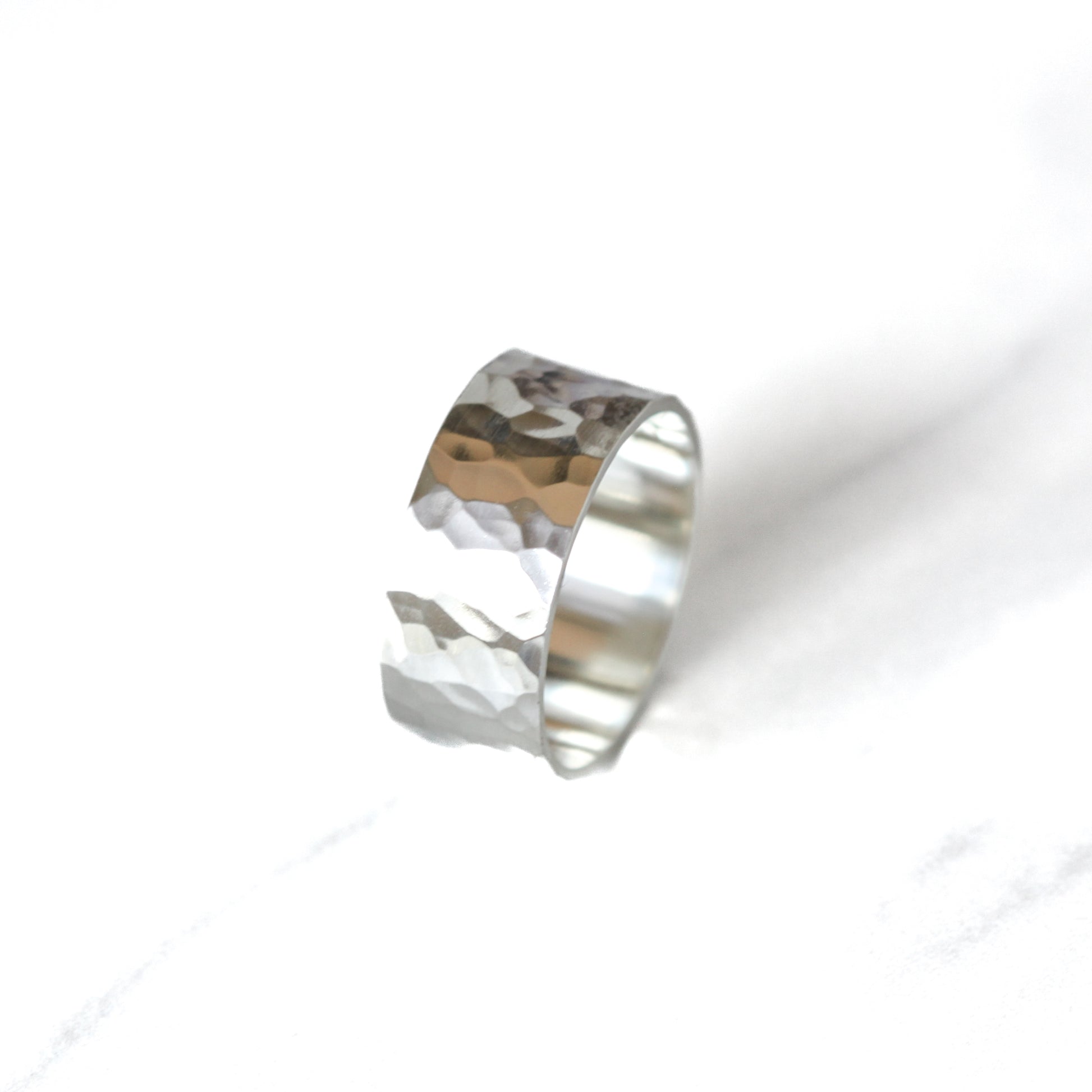 Leda Ring-wide band ring-Blue Hour Designs