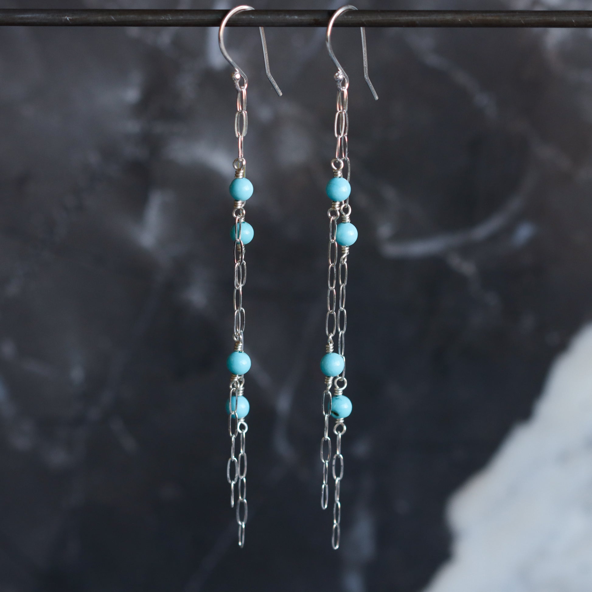 Lorelai Earrings-dangle earrings-Blue Hour Designs