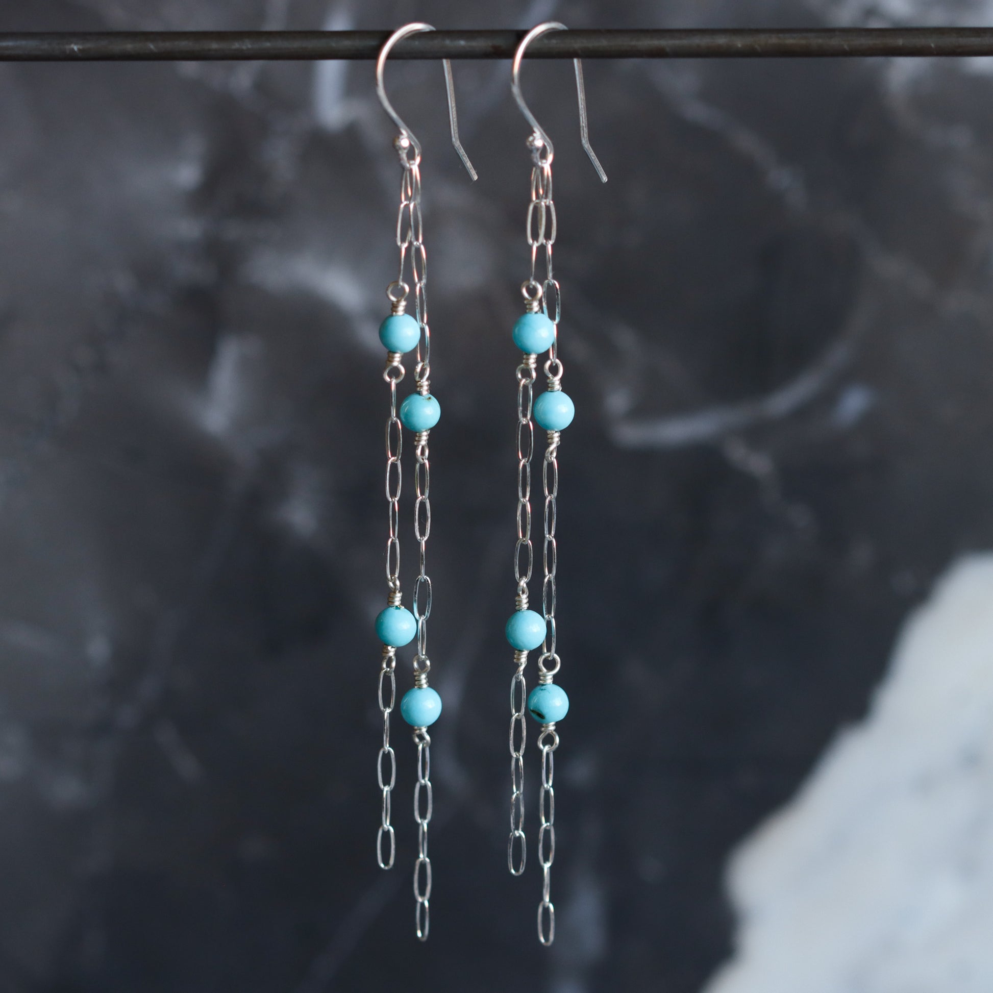 Lorelai Earrings-dangle earrings-Blue Hour Designs