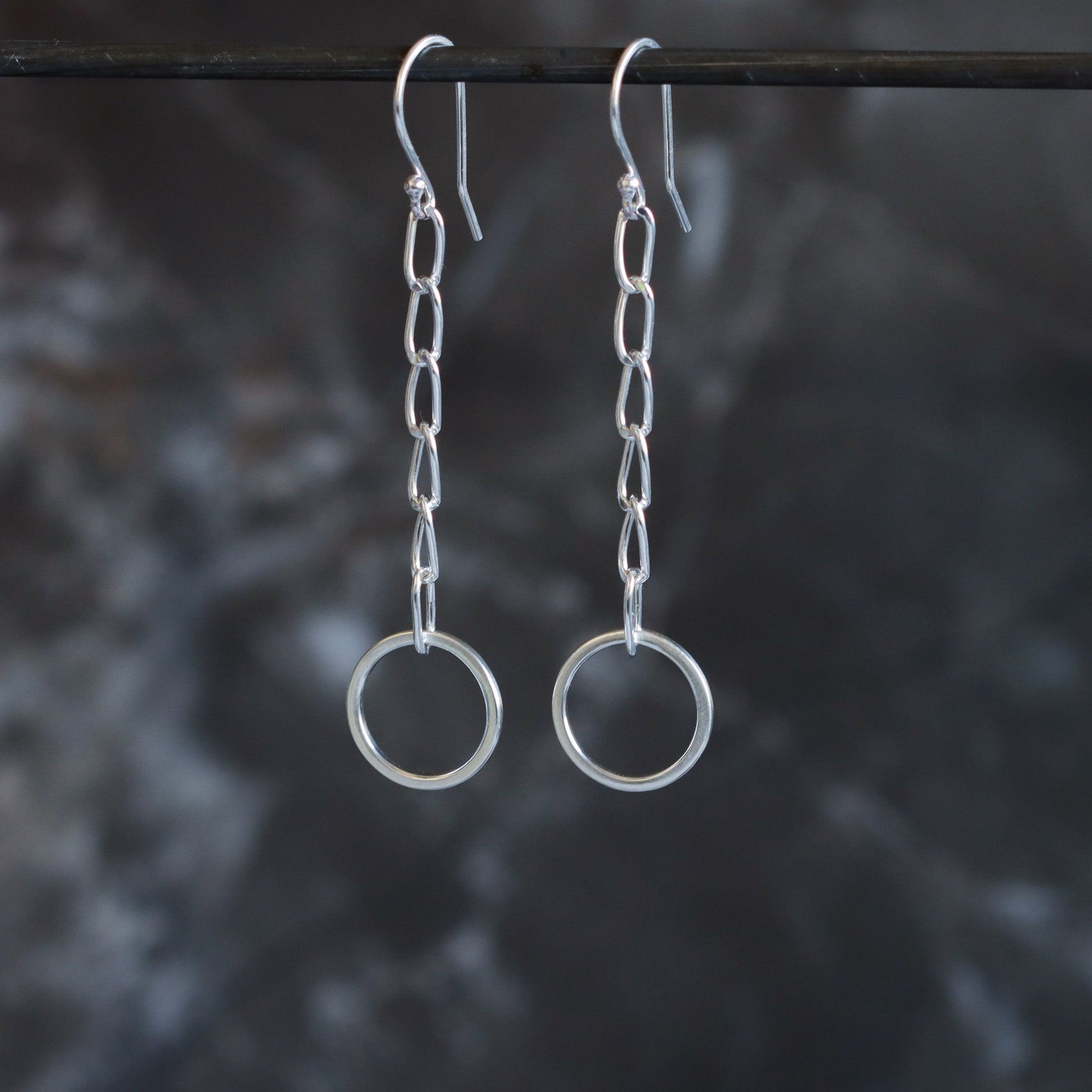 Luna Earrings-dangle earrings-Blue Hour Designs