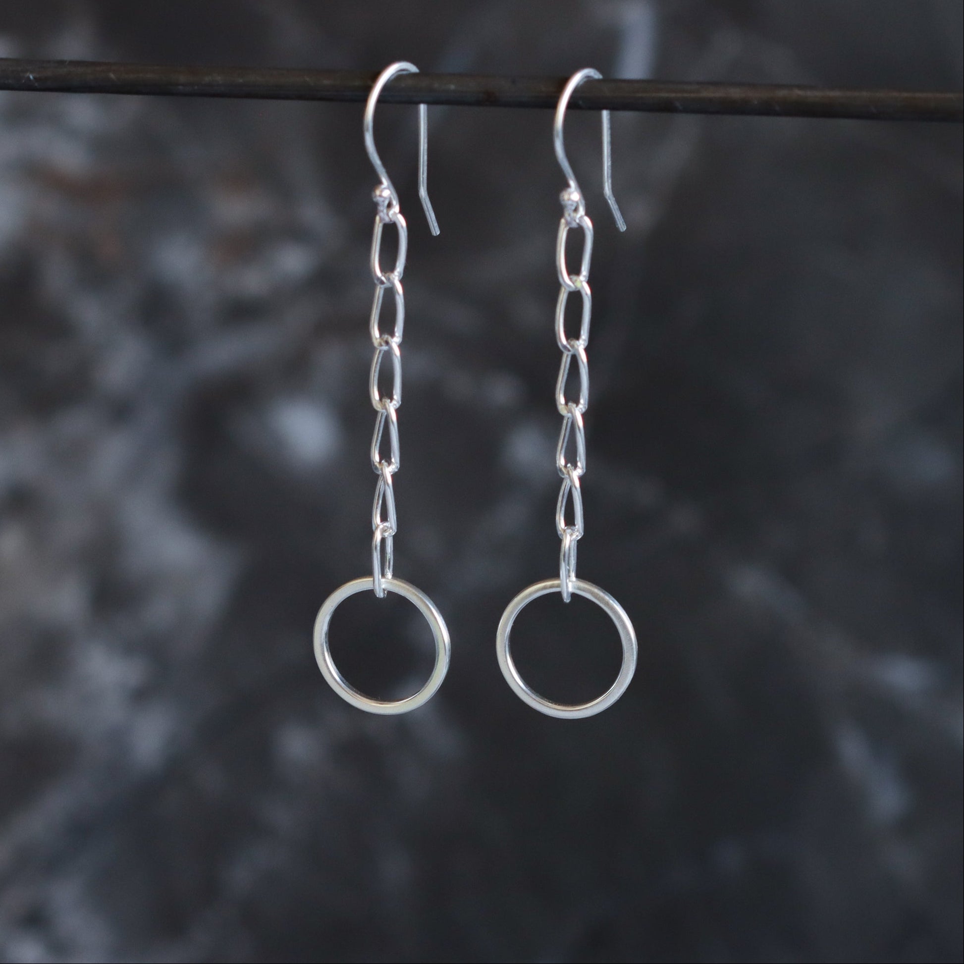Luna Earrings-dangle earrings-Blue Hour Designs