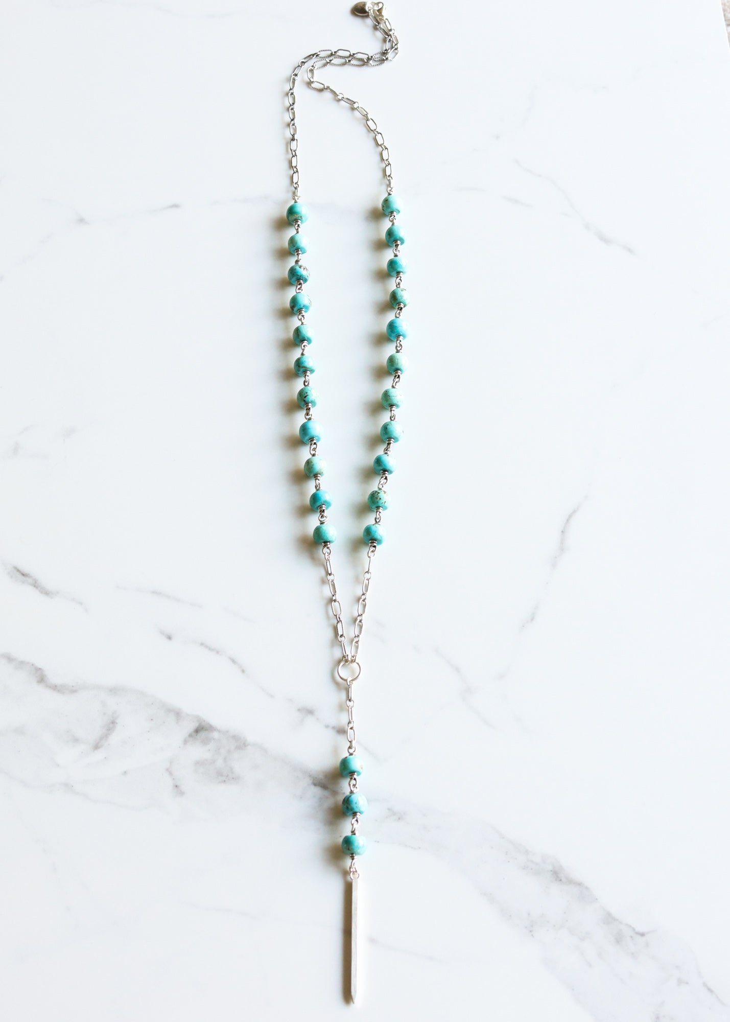 Mesilla Necklace-lariat necklace-Blue Hour Designs