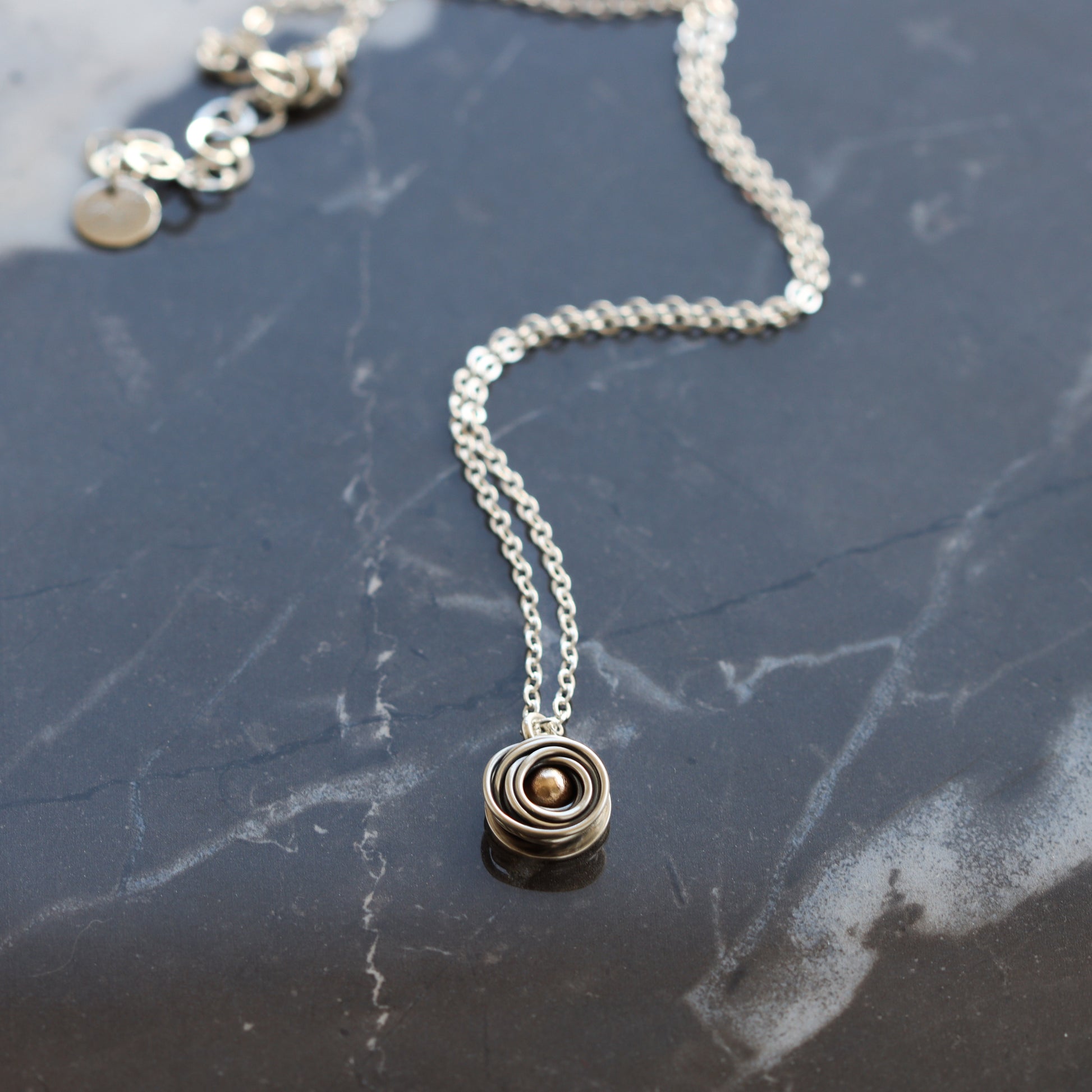Nest Necklace-pendant necklace-Blue Hour Designs