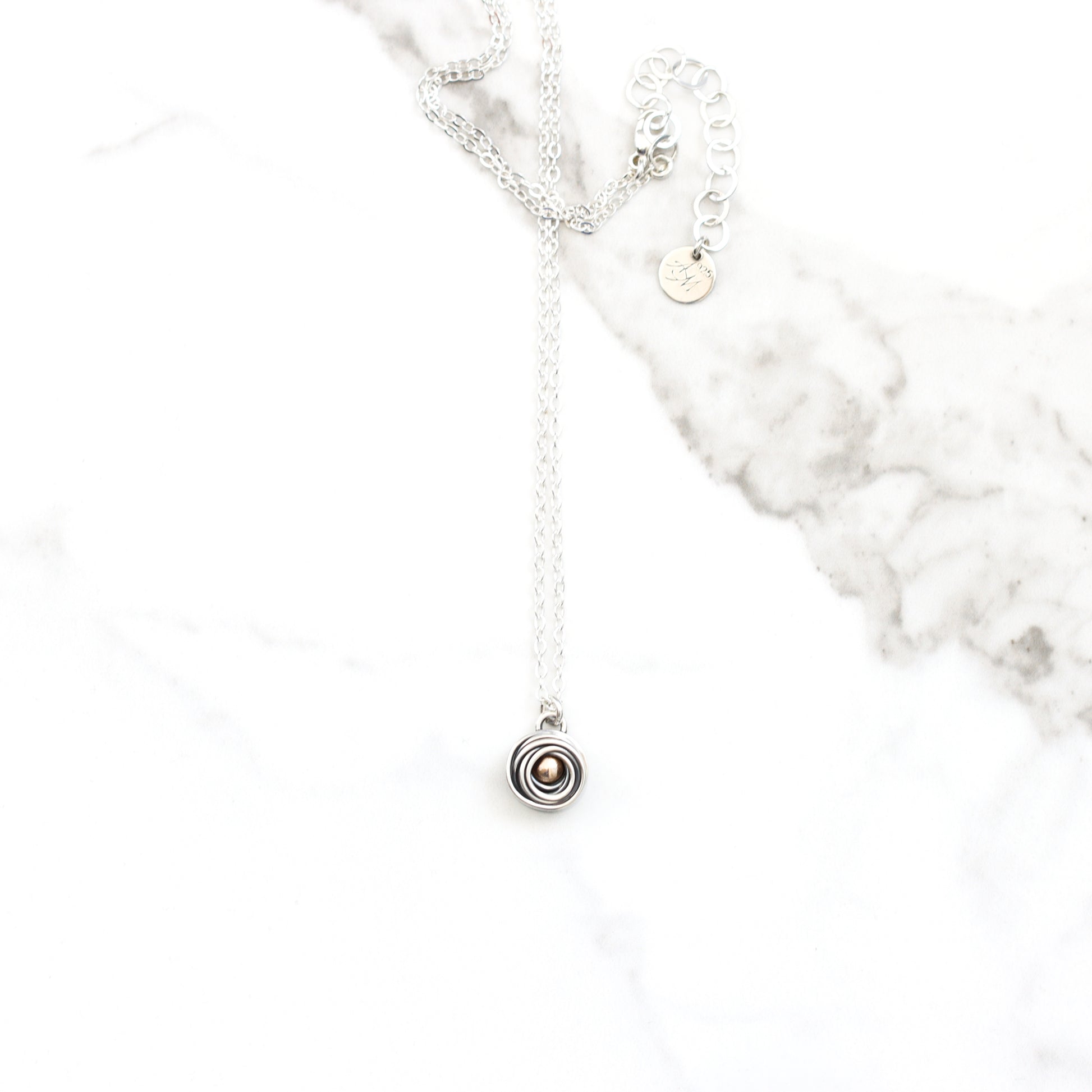 Nest Necklace-pendant necklace-Blue Hour Designs